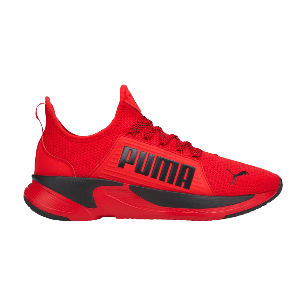 Pre-owned Puma Softride Premier Slip-on 'high Risk Red Black'