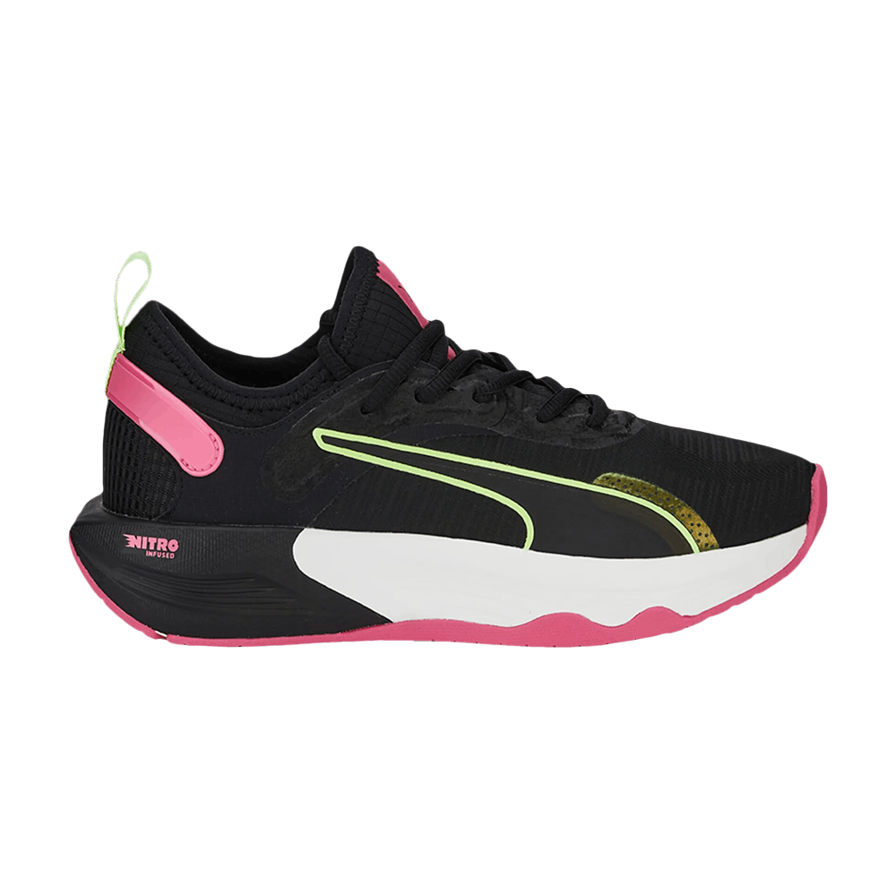 Pre-owned Puma Wmns Pwr Xx Nitro 'black Sunset Pink'