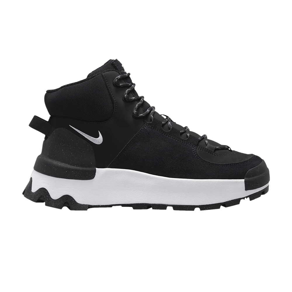 Pre-owned Nike Wmns City Classic Boot 'black White'