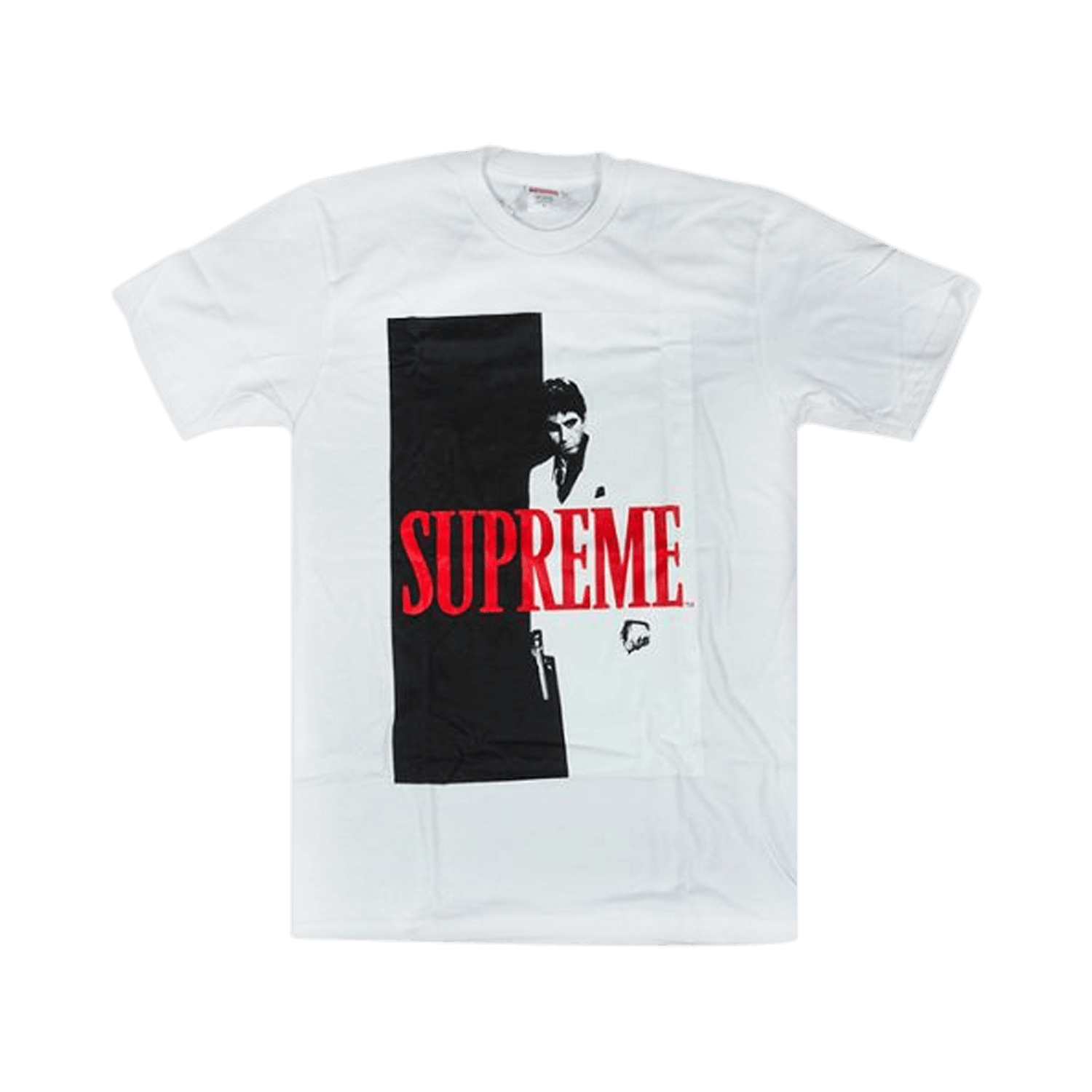 Supreme Scarface Split T-Shirt 'White'