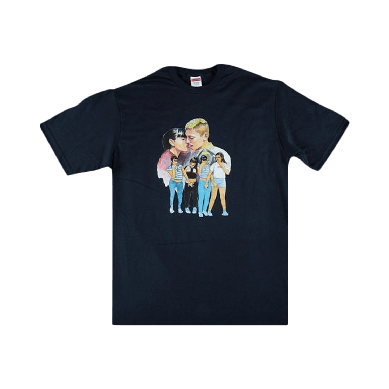 Supreme Kiss T-Shirt 'Navy'