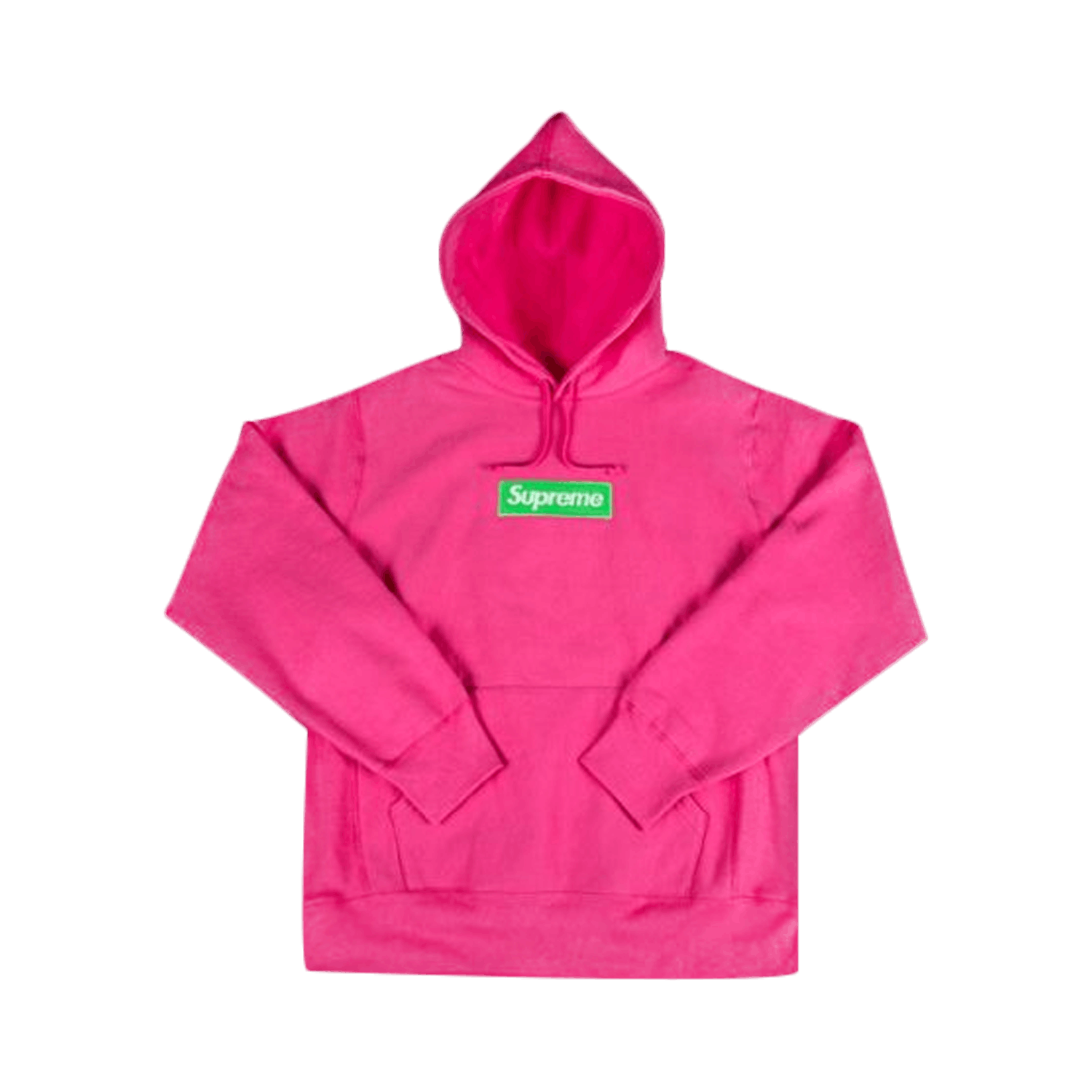 Supreme Box Logo Hooded Sweatshirt 'Magenta'