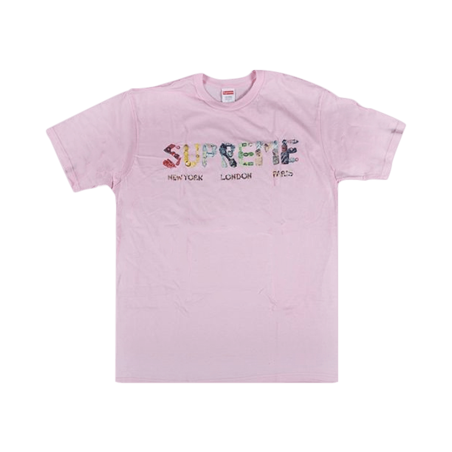 Supreme Crystals T-Shirt 'Pink'