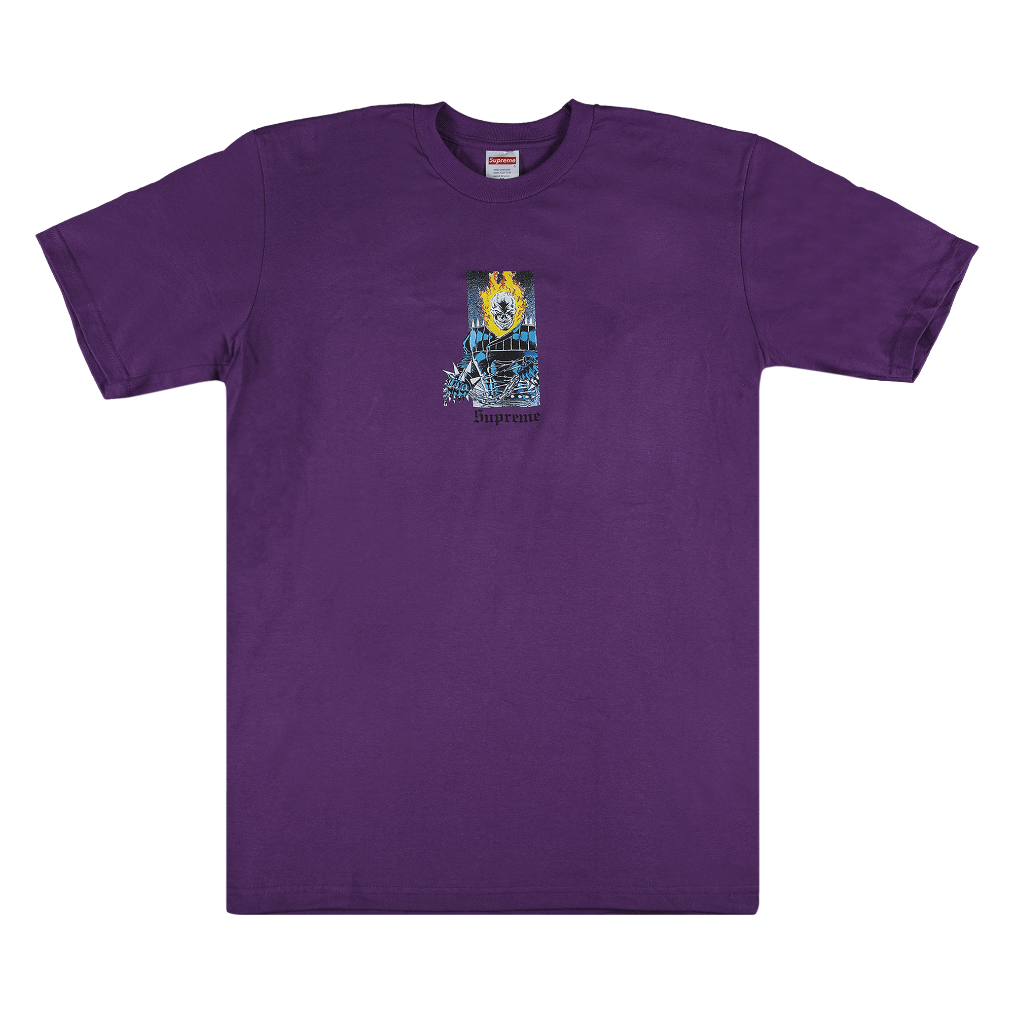 Supreme Ghost Rider T-Shirt 'Purple'