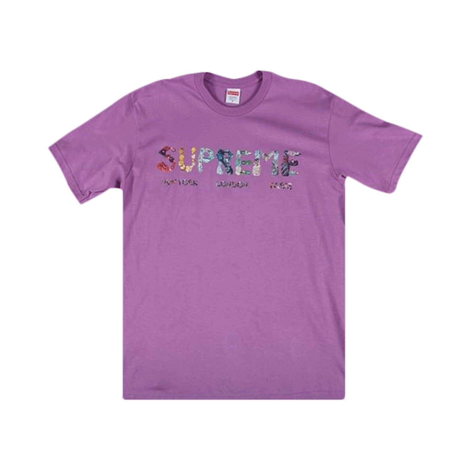Supreme Crystals T-Shirt 'Purple'