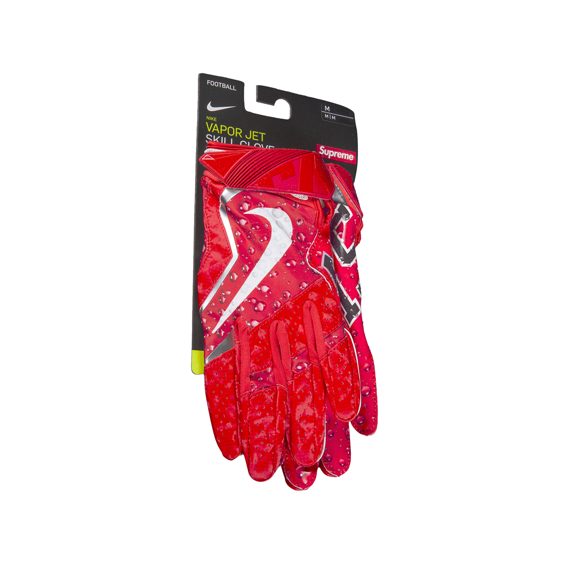 Buy Supreme x Nike Vapor Jet 4.0 Football Gloves 'Black' - FW18A64