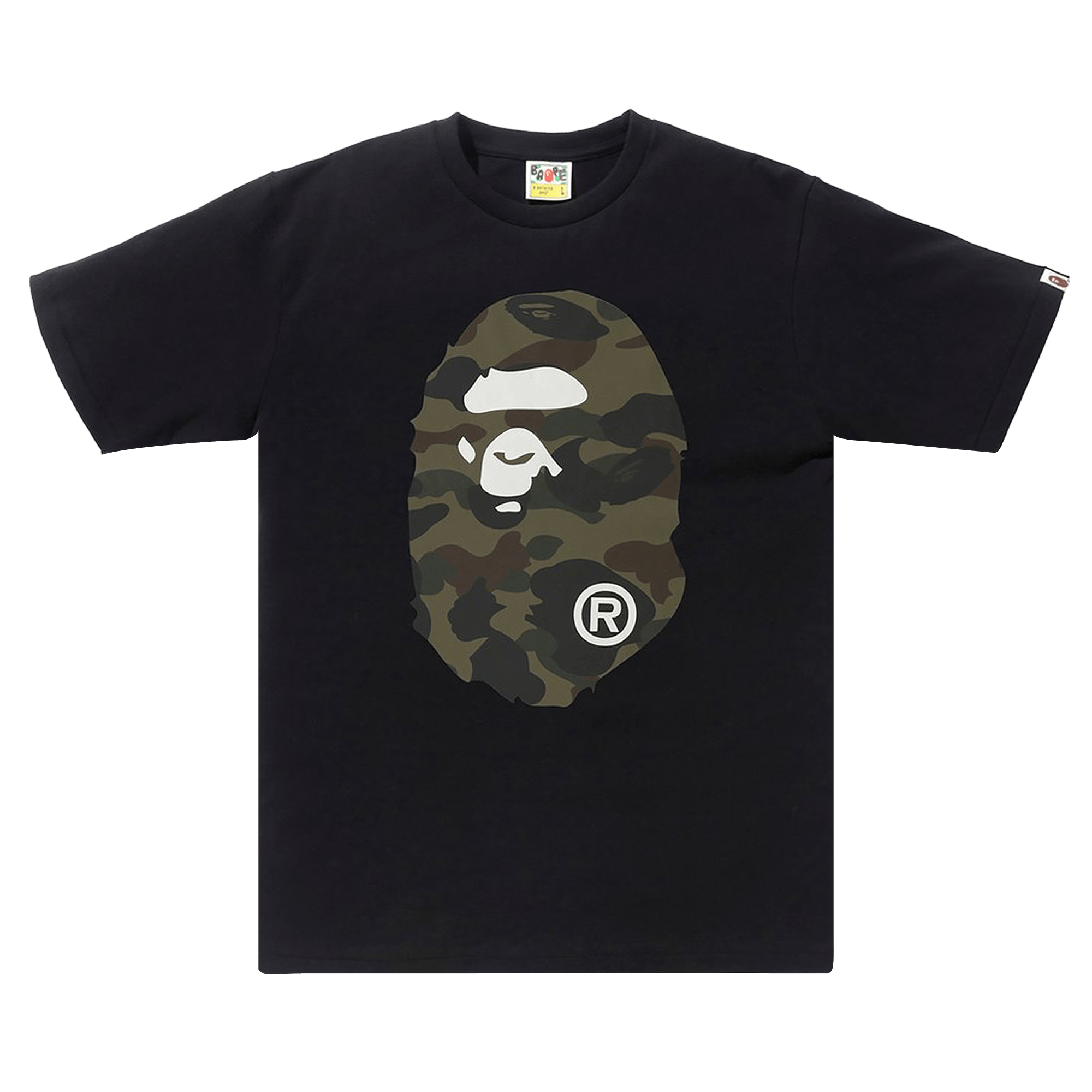 BAPE 1st Camo Big Ape Head T-Shirt 'Green / Black'