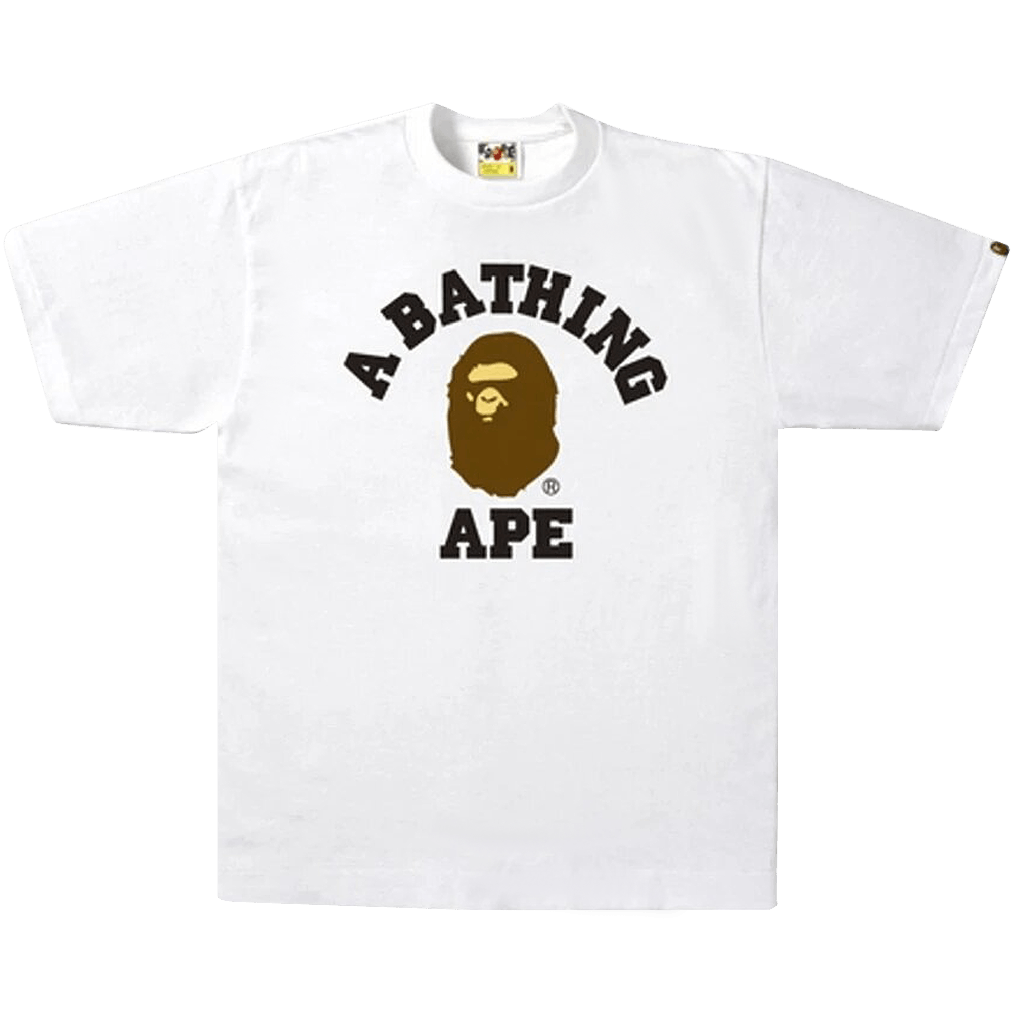 BAPE College T-Shirt 'White'