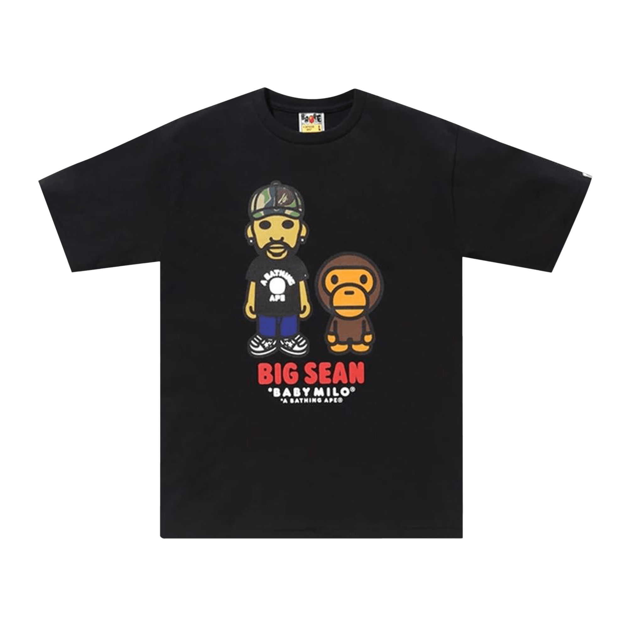 BAPE x Big Sean Baby Milo T-Shirt 'Black'