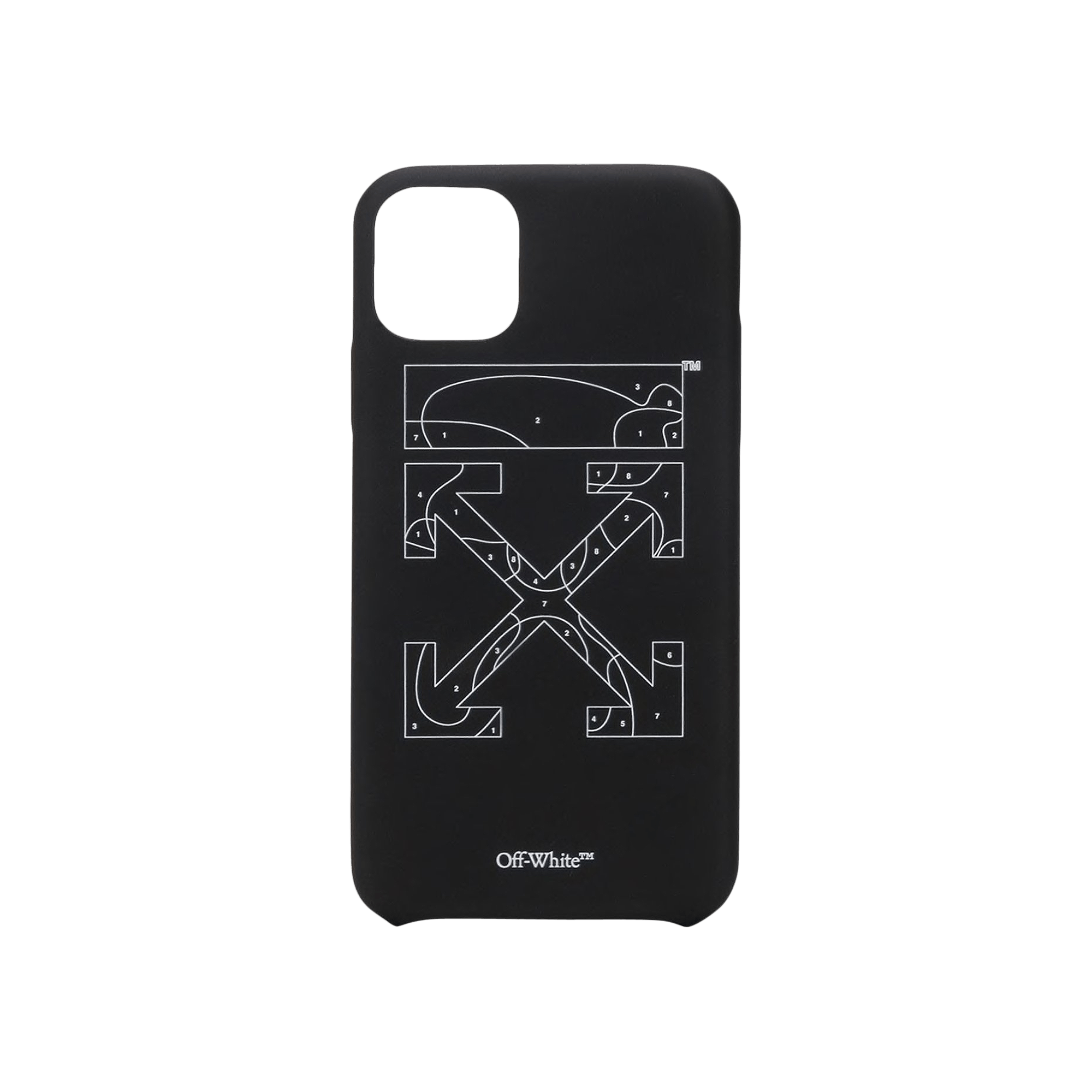 Off-White Puzzle iPhone 11 Pro Max Case 'Black'