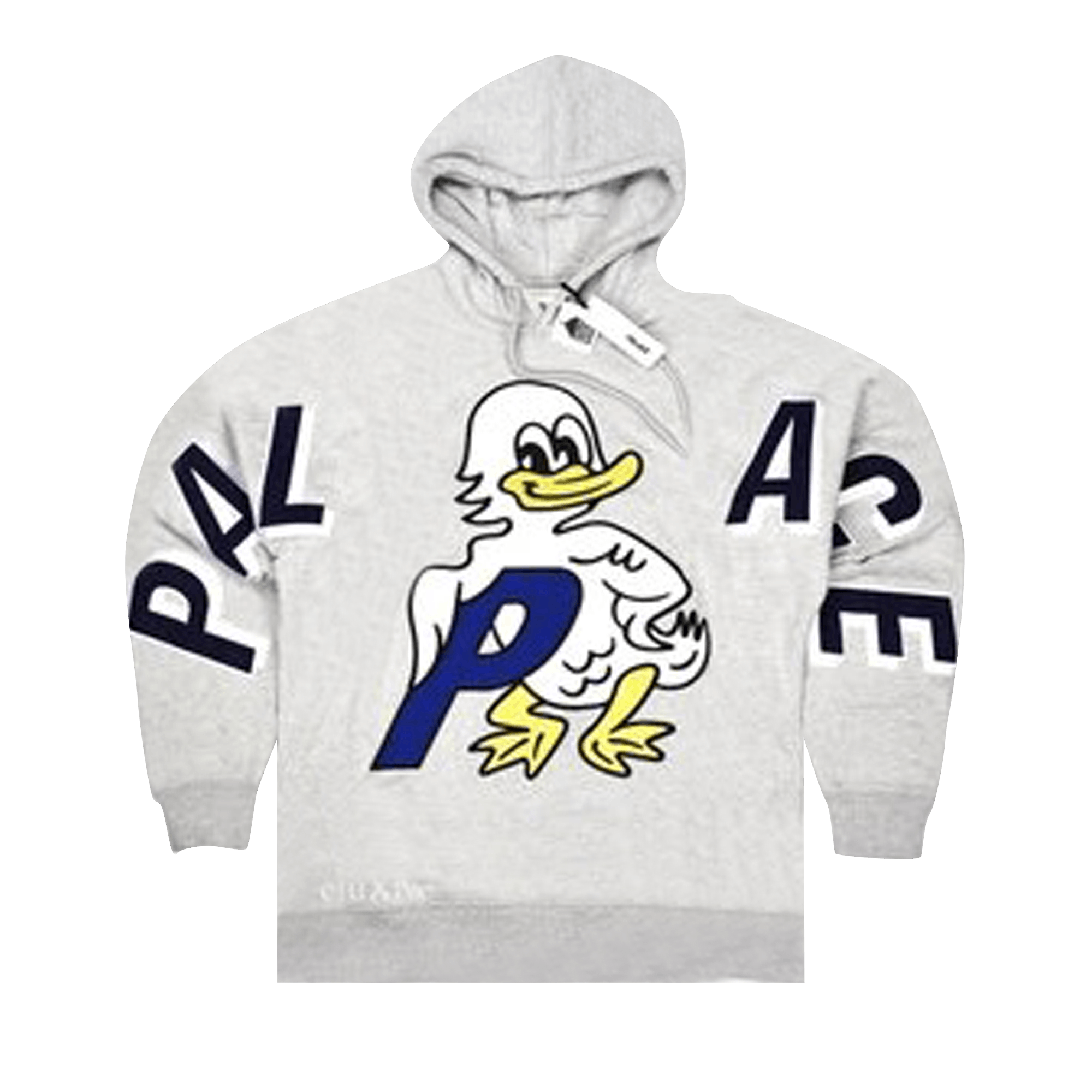 Palace Duck Out Hood 'Grey Marl'