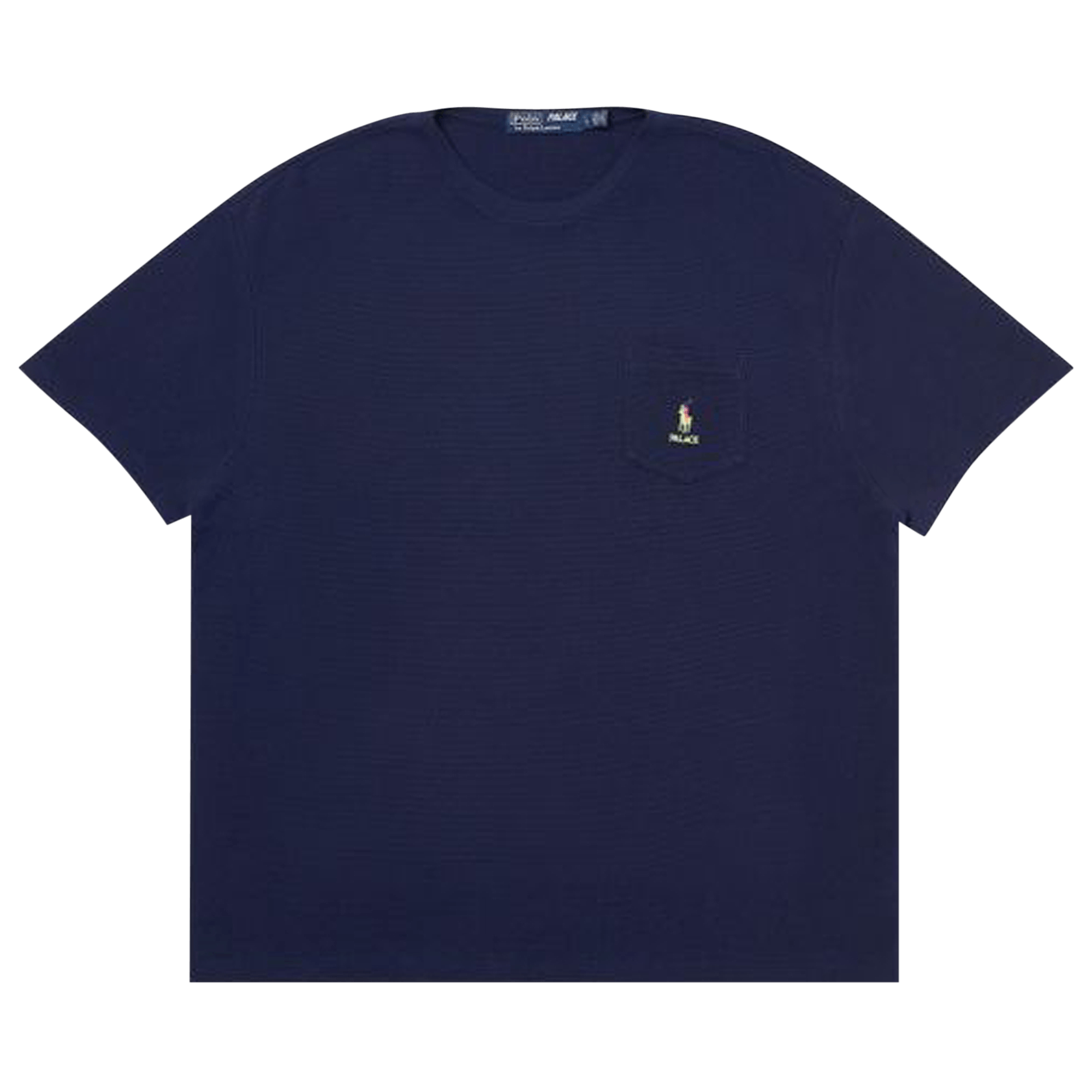 Palace Ralph Lauren Waffle Pocket Tee 'French Navy'