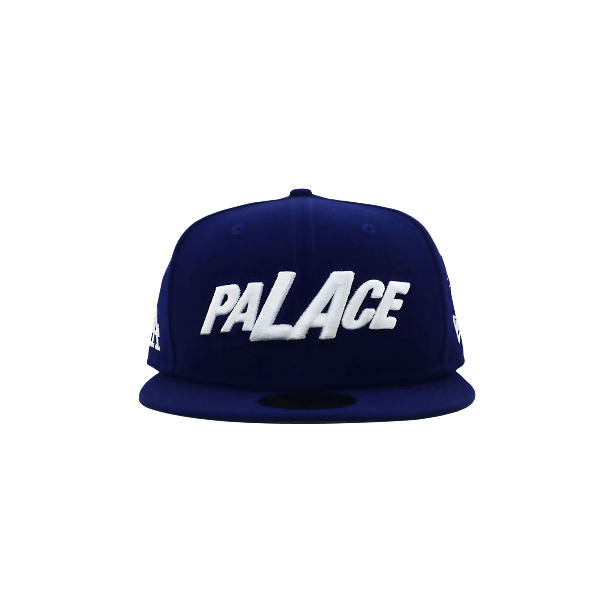 Palace x New Era LA Fitted Hat 'Blue'
