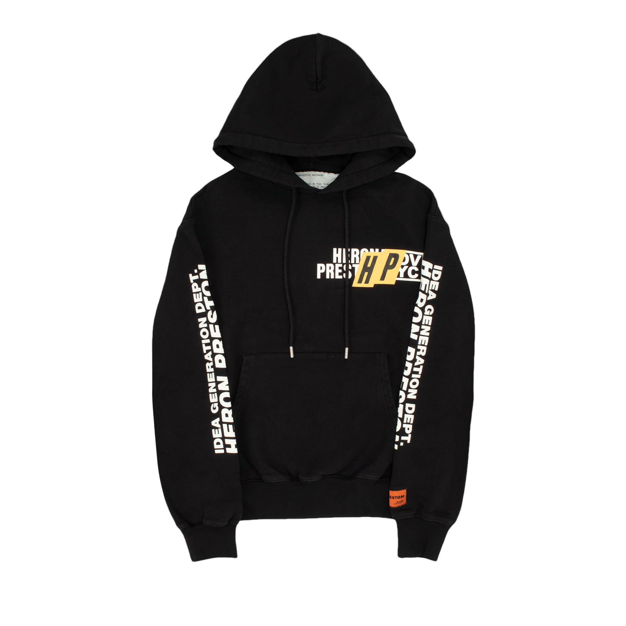 Heron Preston HP Real Estate Hoodie 'Black/White'
