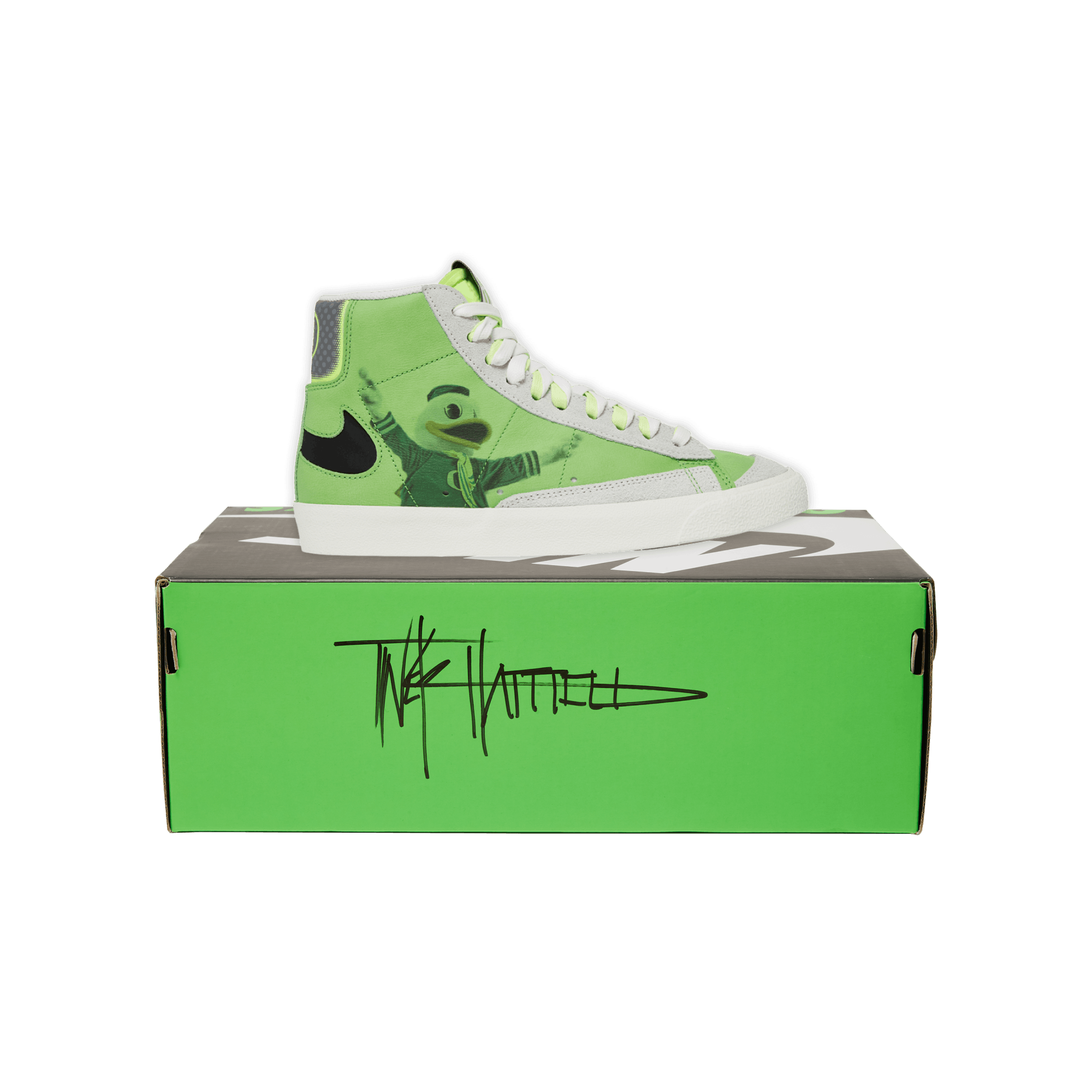 Blazer Mid ?77 'University of Oregon Men's Basketball' Tinker Hatfield Signed Box