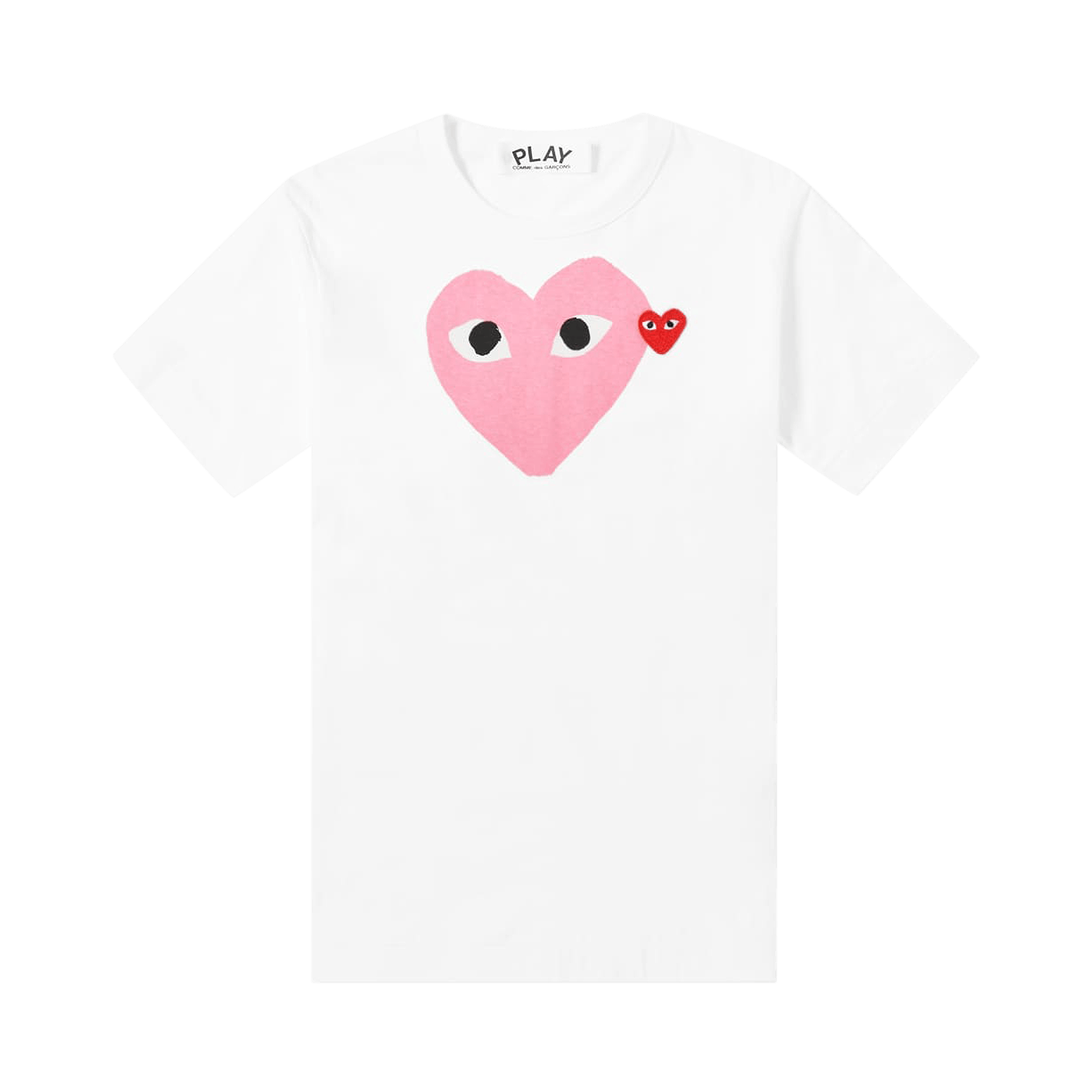 Buy Comme des Garçons PLAY Heart T-Shirt 'White' - AZ T064 051 2