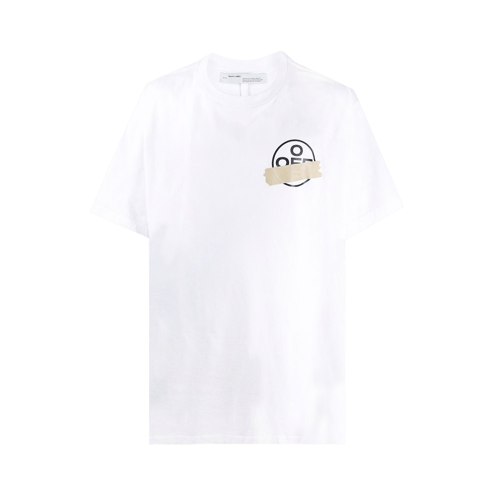 Off-White Tape Arrows Short Sleeve Over Tee 'White'