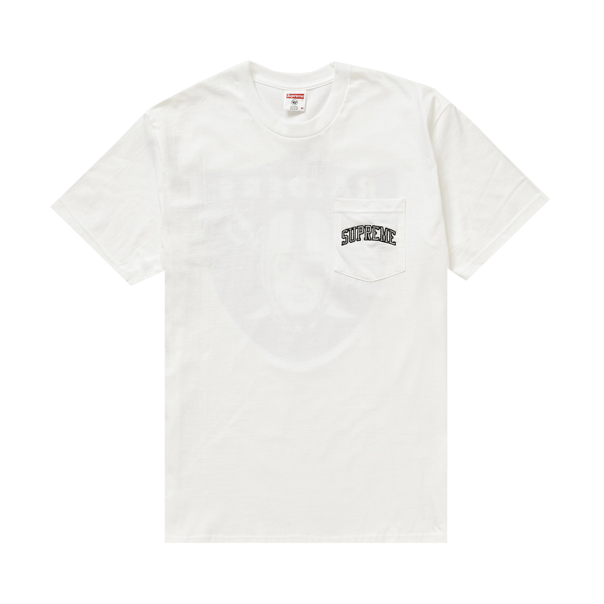 Supreme x NFL Raiders '47 Pocket Tee 'White'