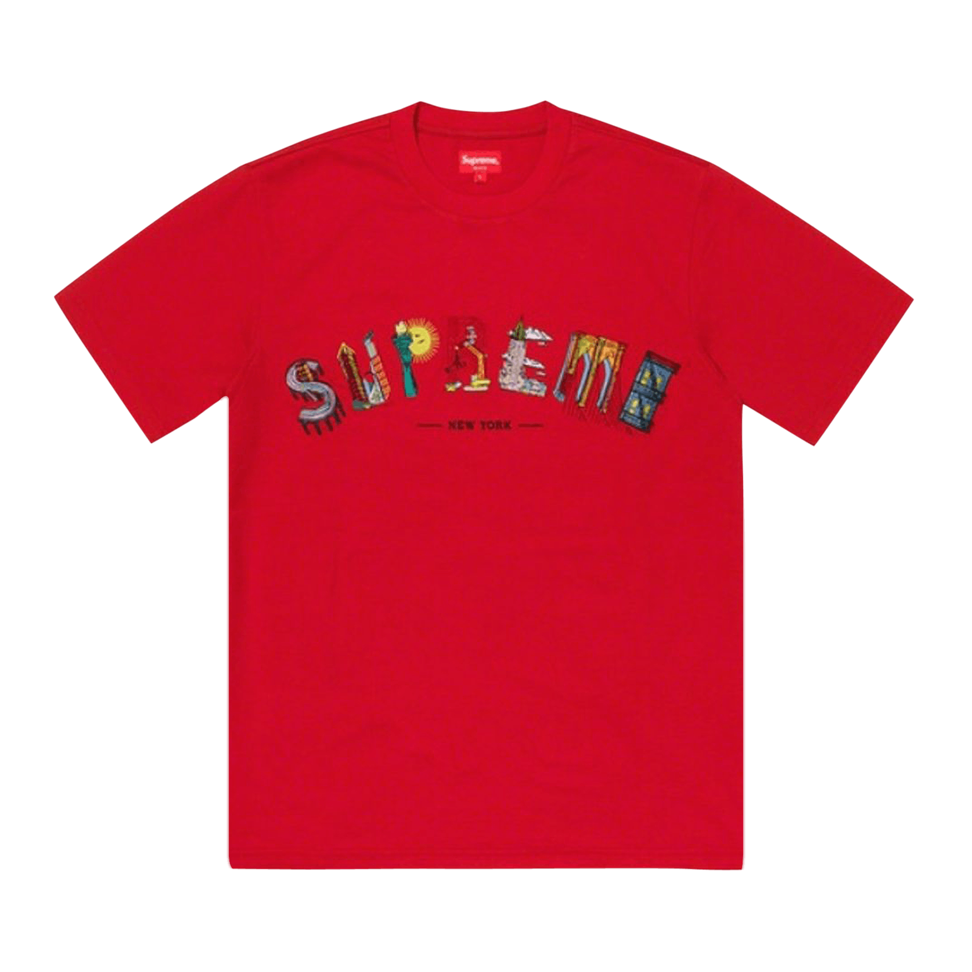 Supreme City Arc Tee 'Red'