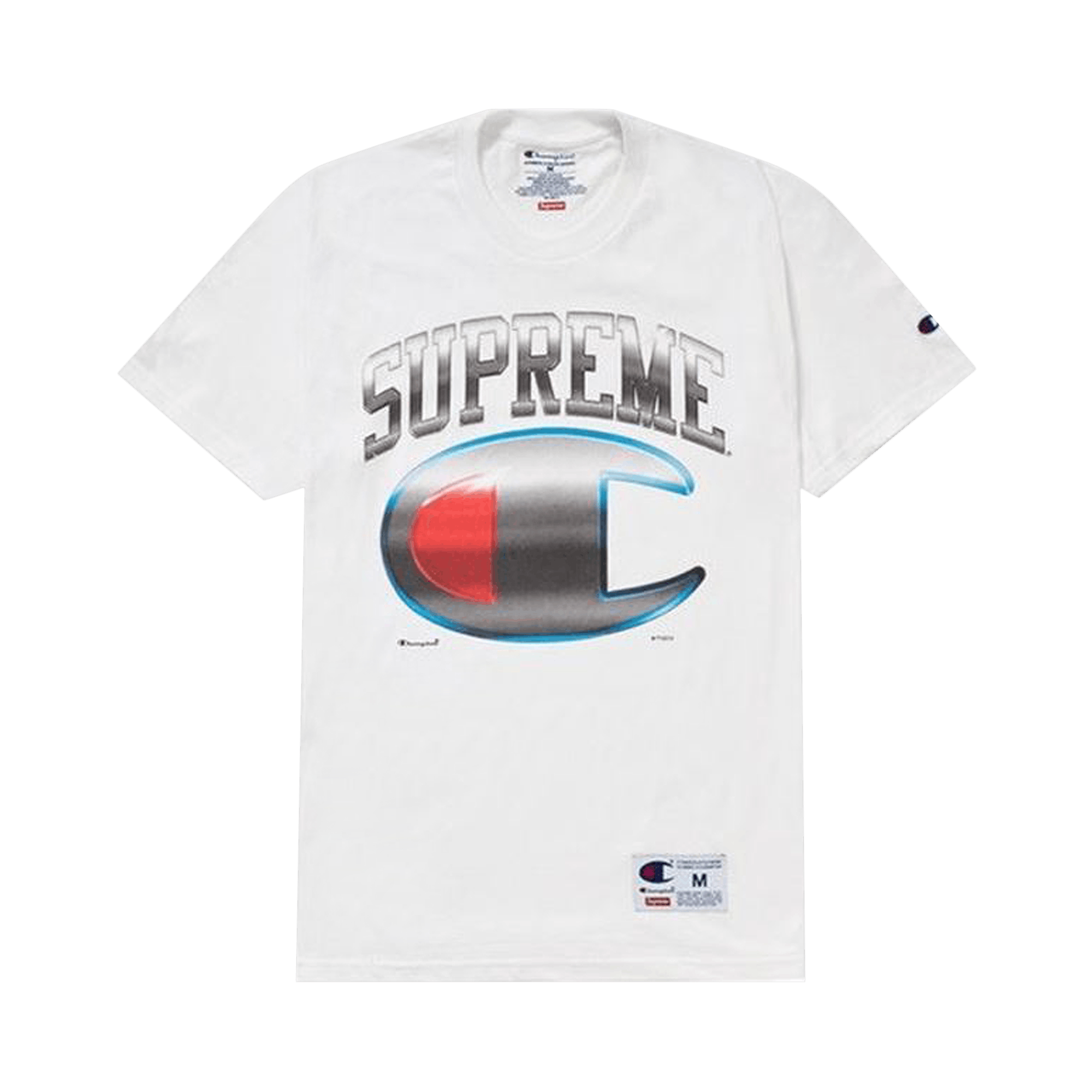 Supreme Champion Chrome Short-Sleeve Top 'White'