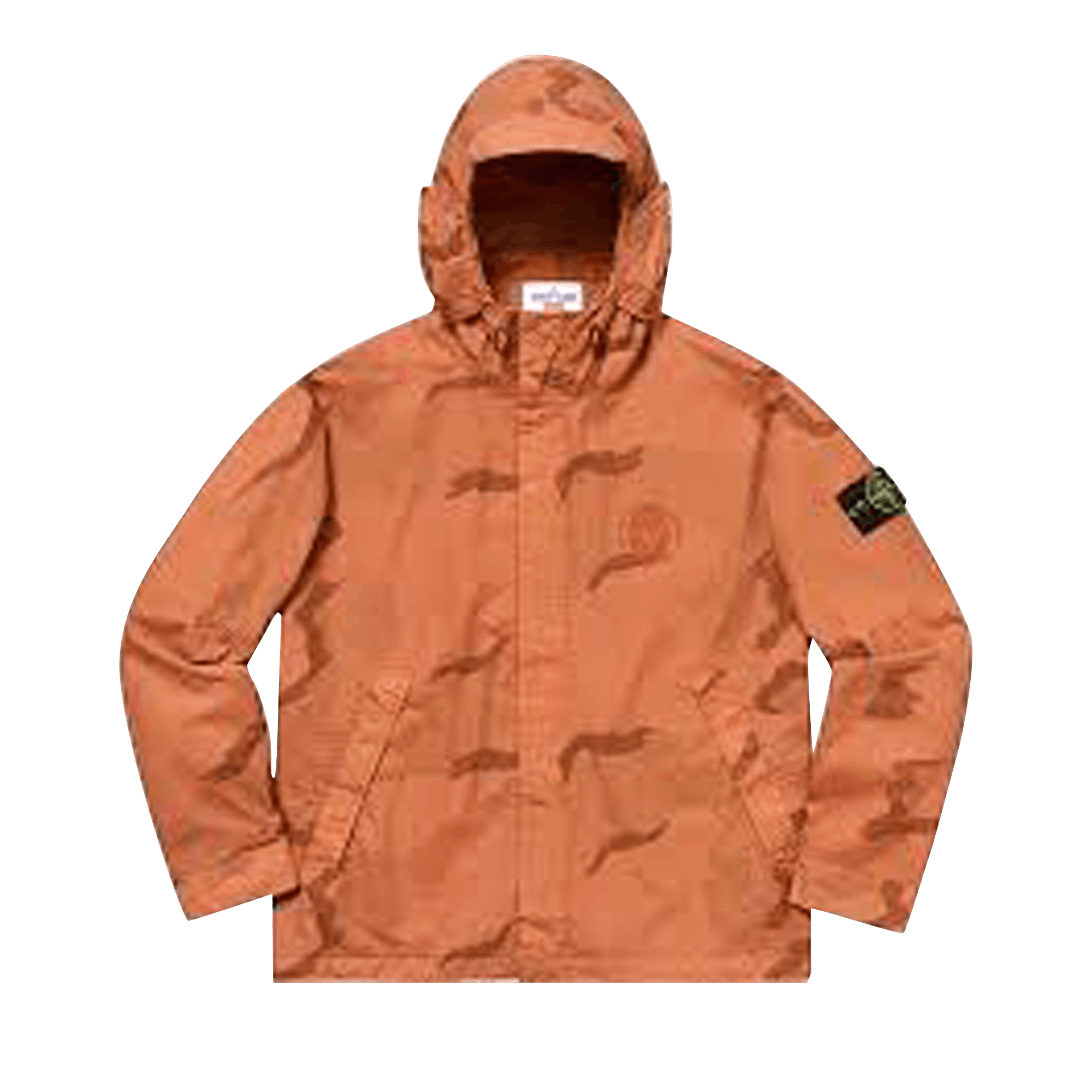 Supreme Stone Island Riot Mask Camo Jacket 'Coral'