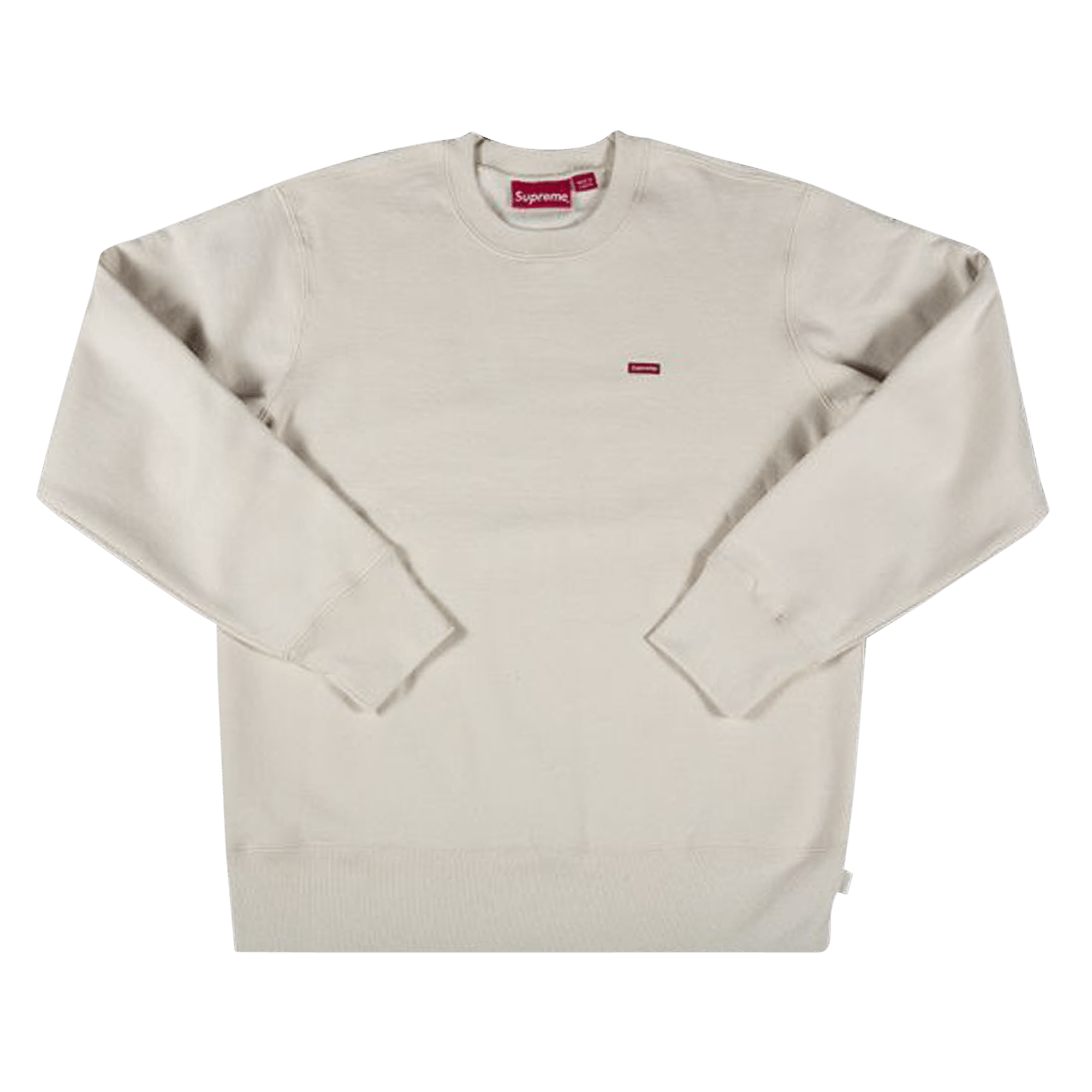 Supreme Small Box Crewneck 'Natural'