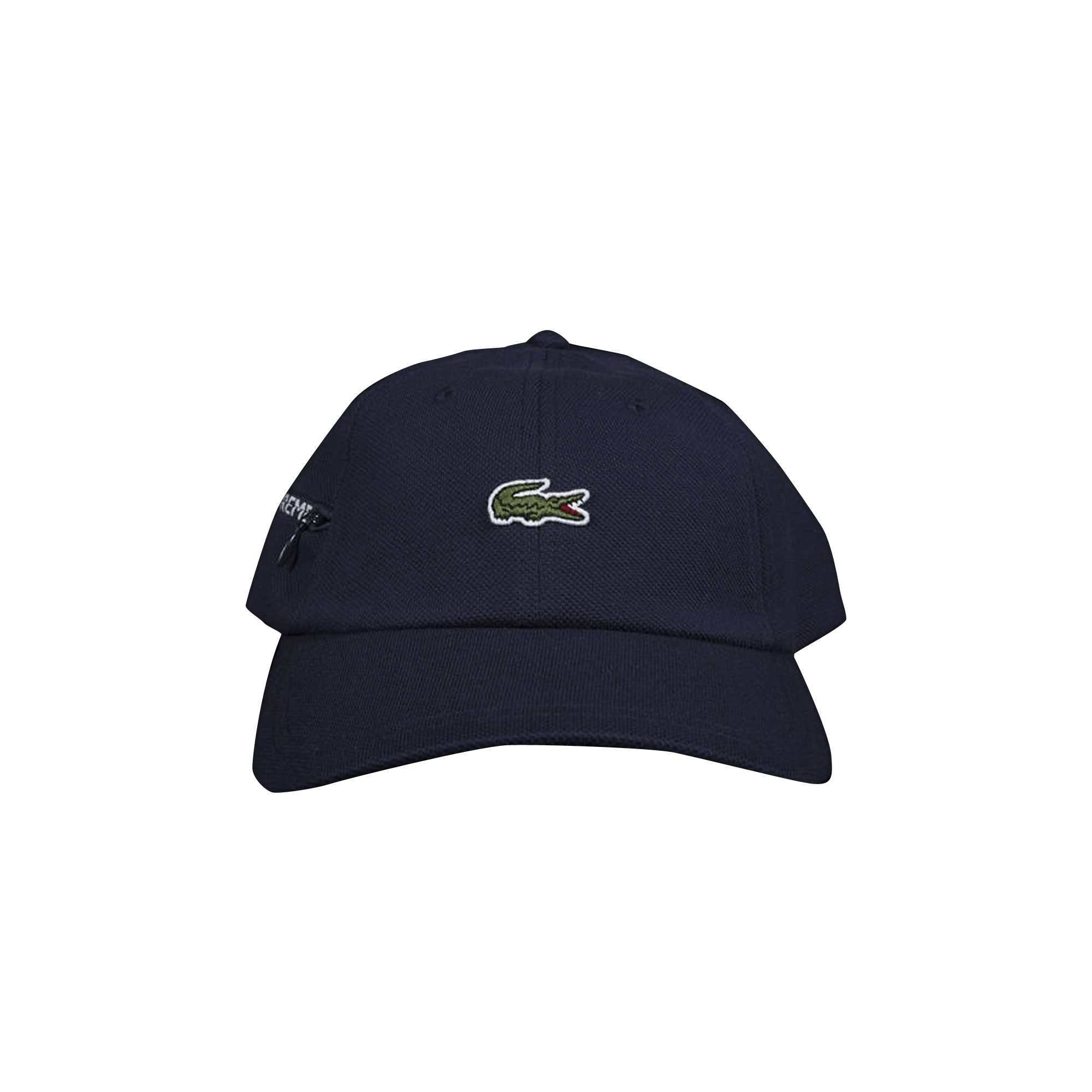 Supreme x Lacoste Pique 6 Panel Cap 'Navy'