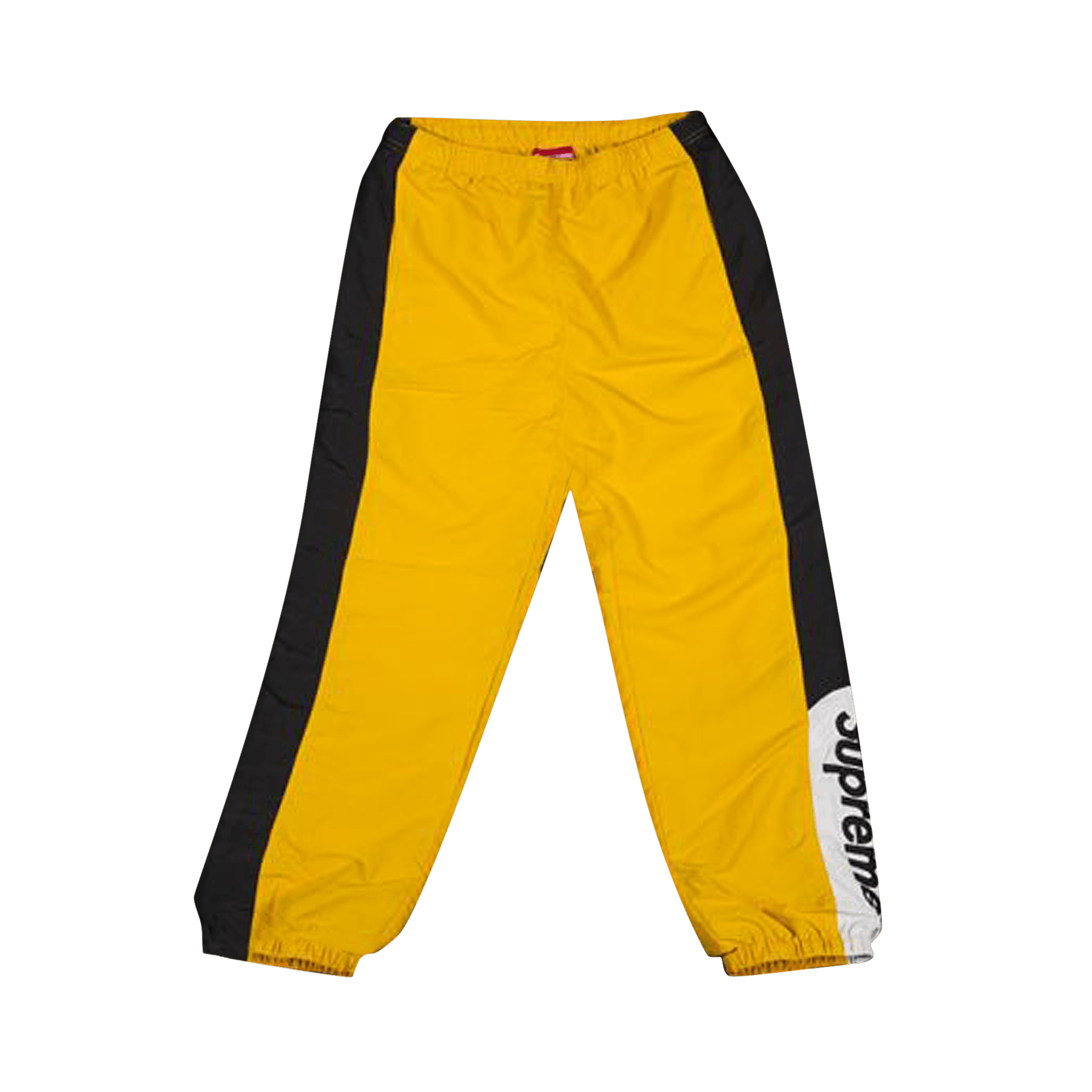 Supreme Side Logo Track Pant 'Yellow'