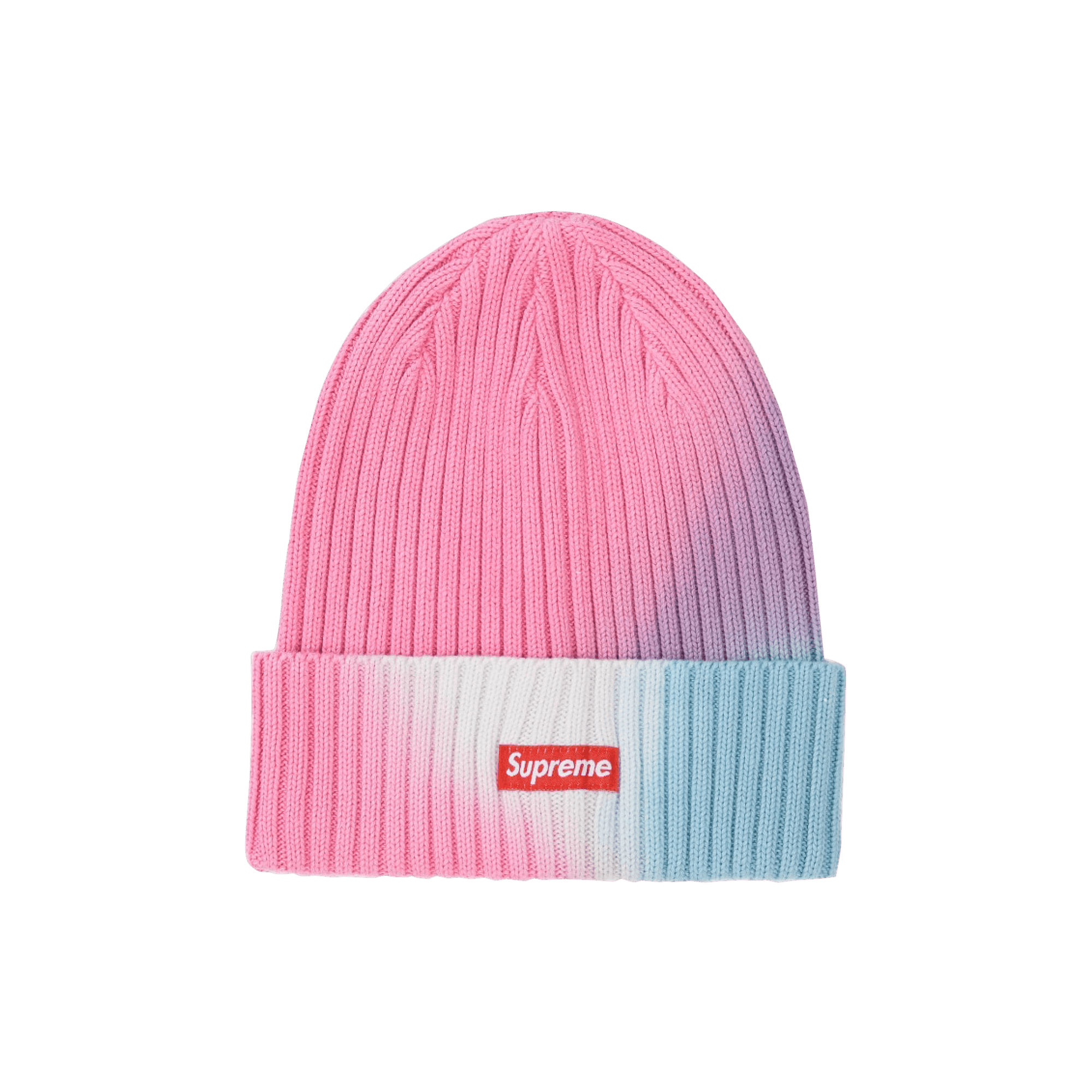 Supreme Overdyed Beanie 'Pink Tie Dye'