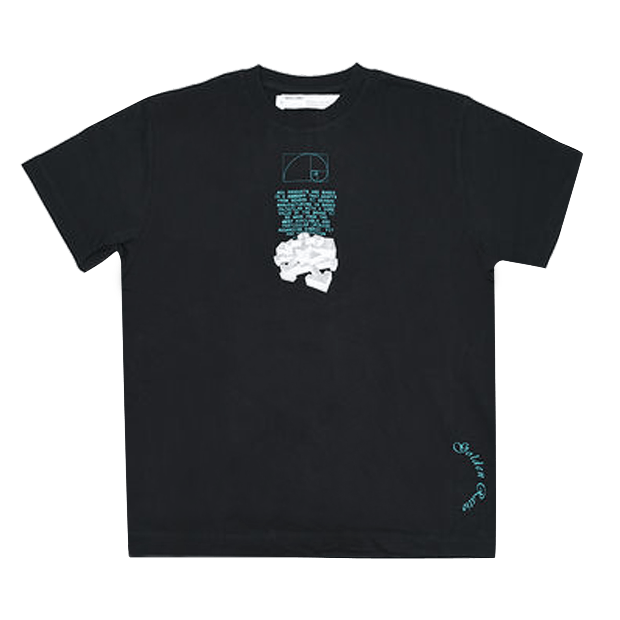 Off-White Dripping Arrows Short Sleeve Over T-Shirt 'Black'