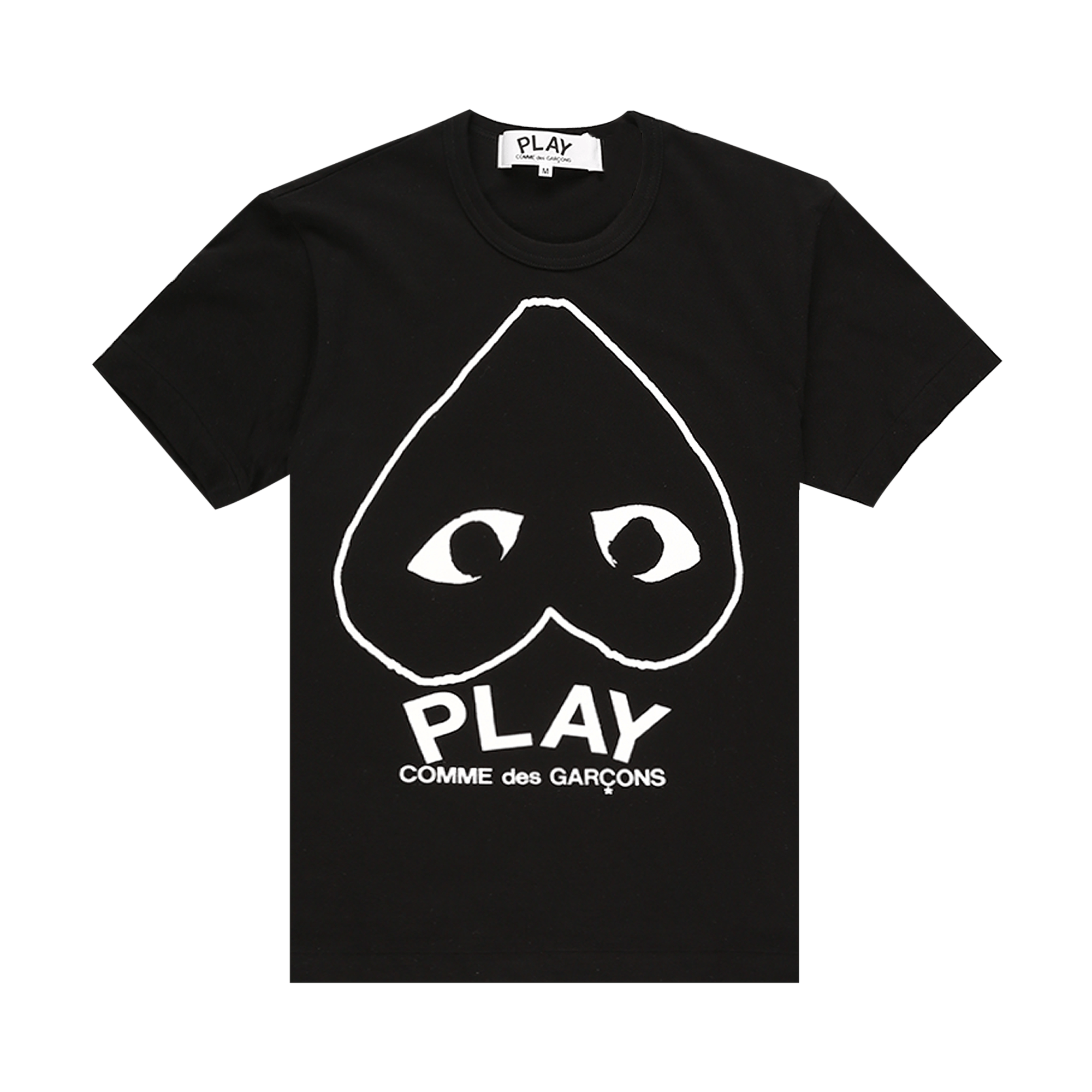 Comme des Garçons PLAY Heart Outline Shirt 'Black'