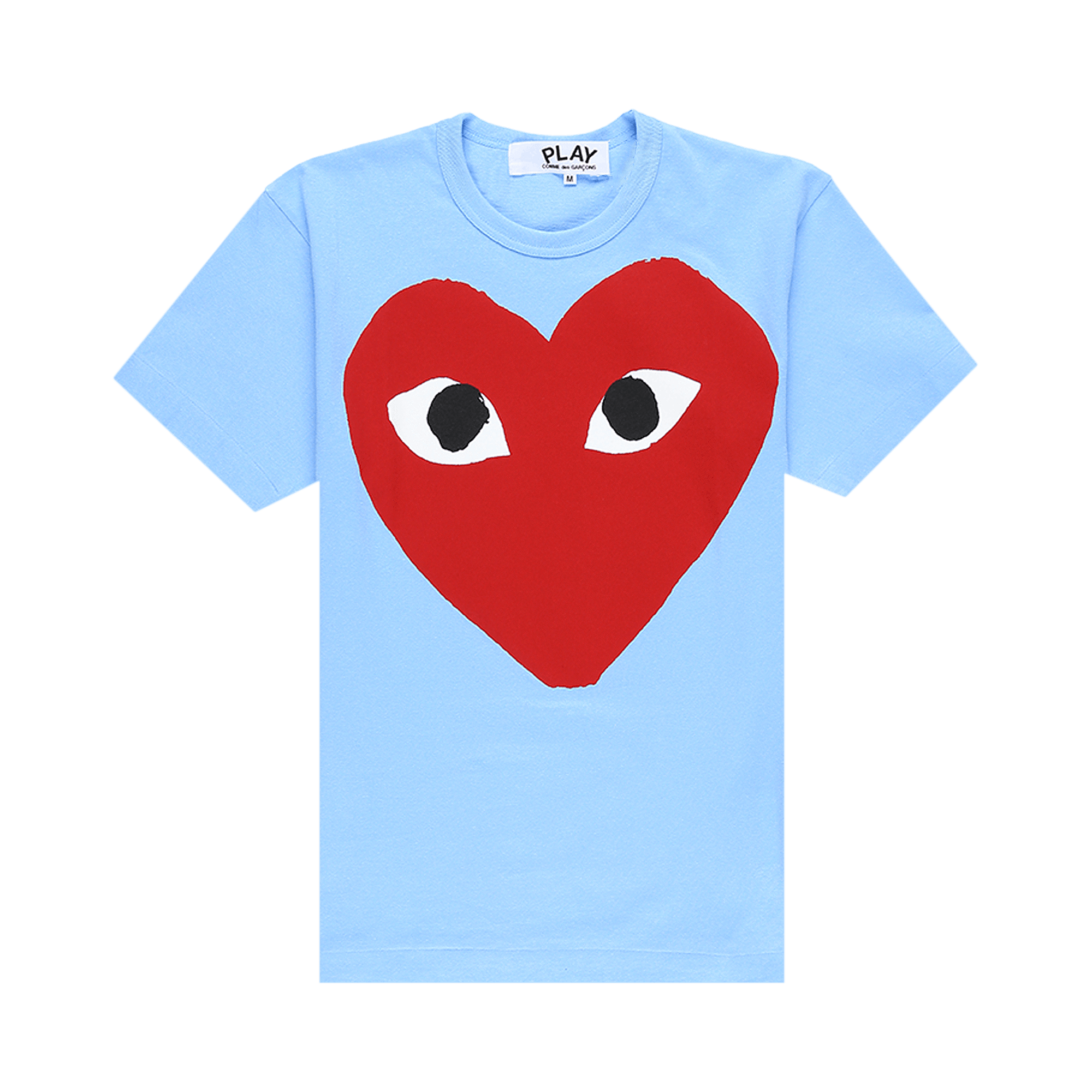 Comme des Garçons PLAY Big Heart T-Shirt 'Blue'
