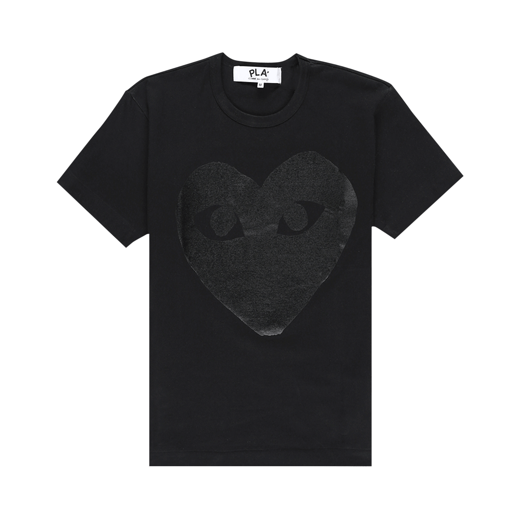 Comme des Garçons PLAY Heart Logo T-Shirt 'Black'
