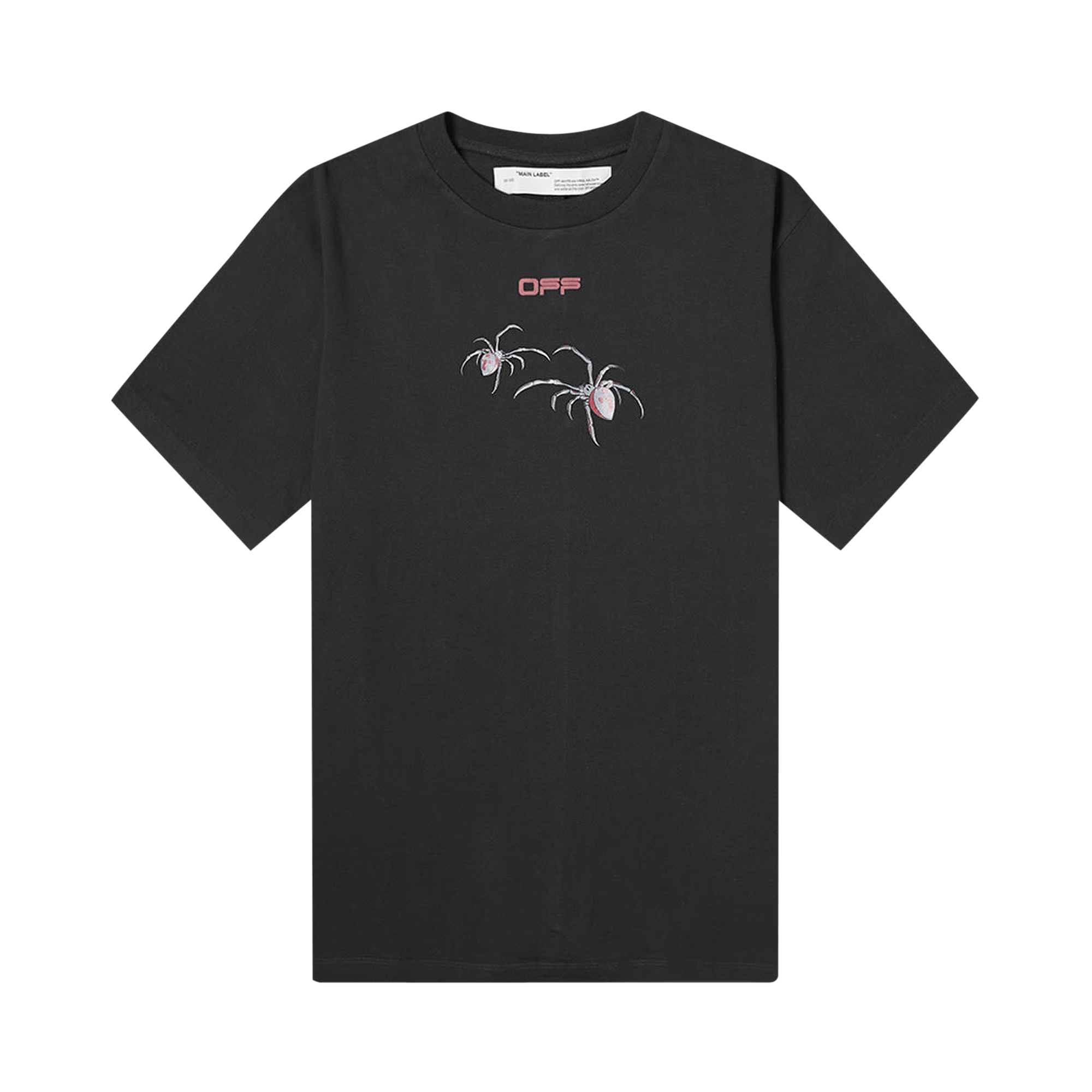 Off-White Arachno Arrow Short-Sleeve T-Shirt 'Black/Bordeau'