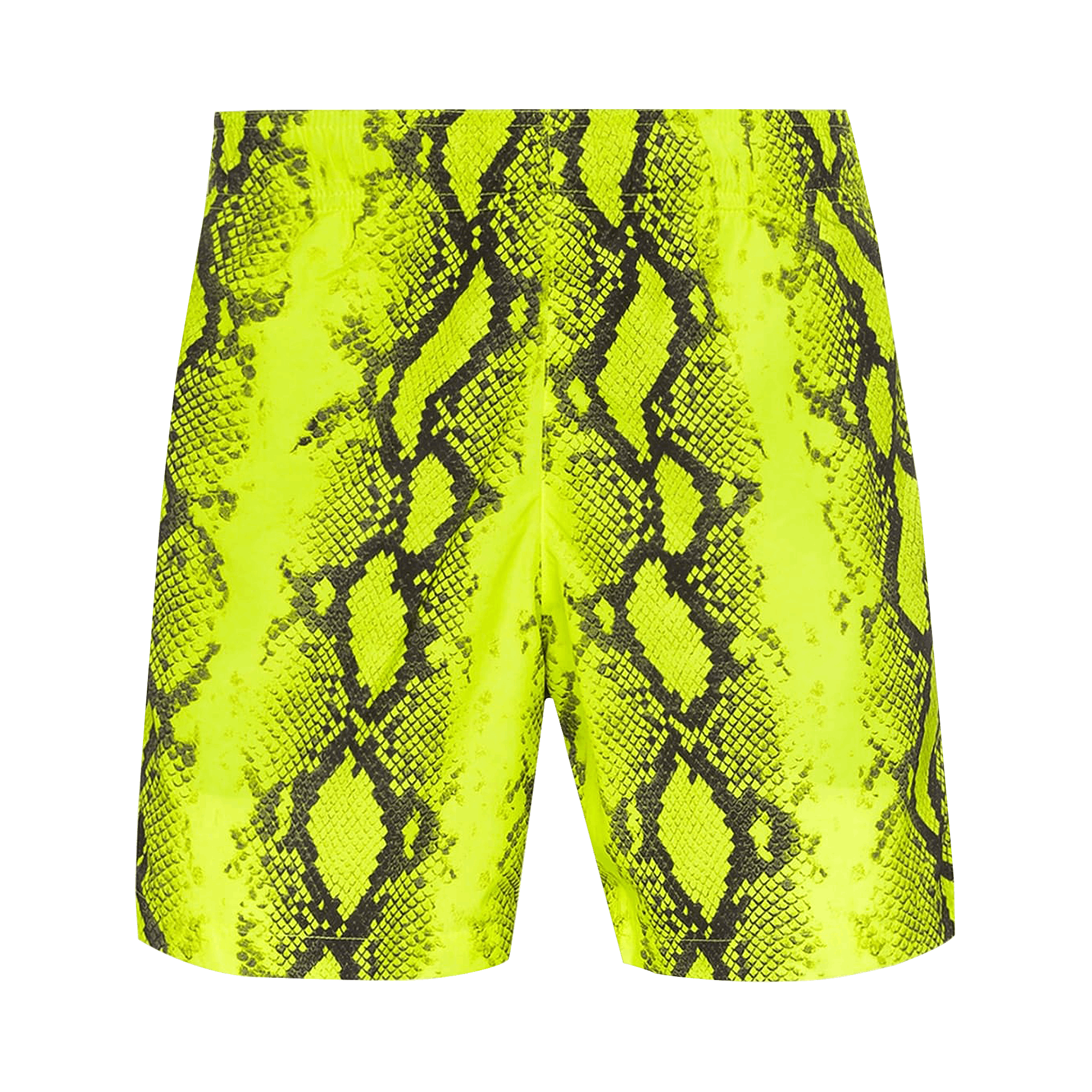 Off-White Snake Swimshorts 'Fluo Yellow'