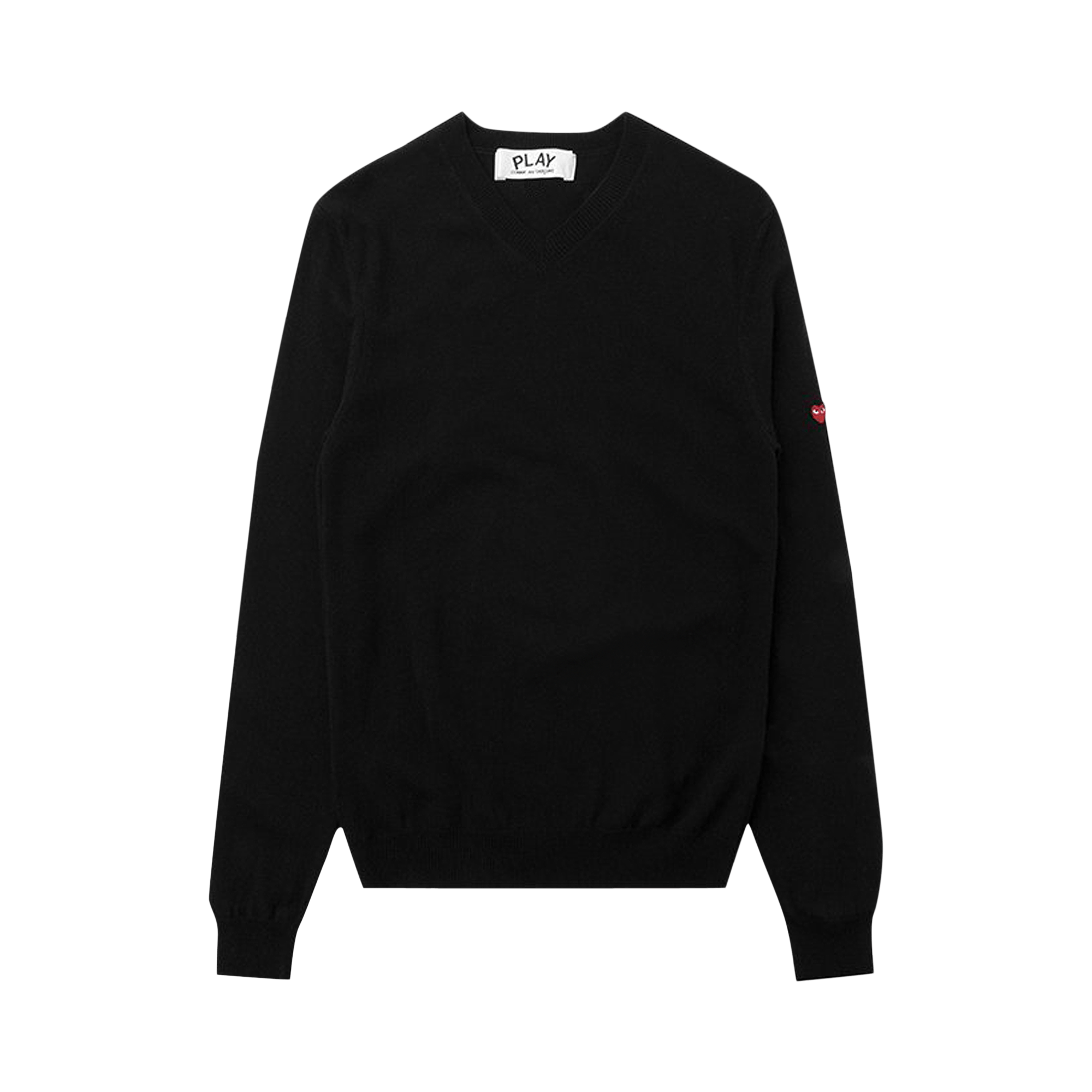 Comme des Garçons PLAY Small Heart Sweater 'Black'