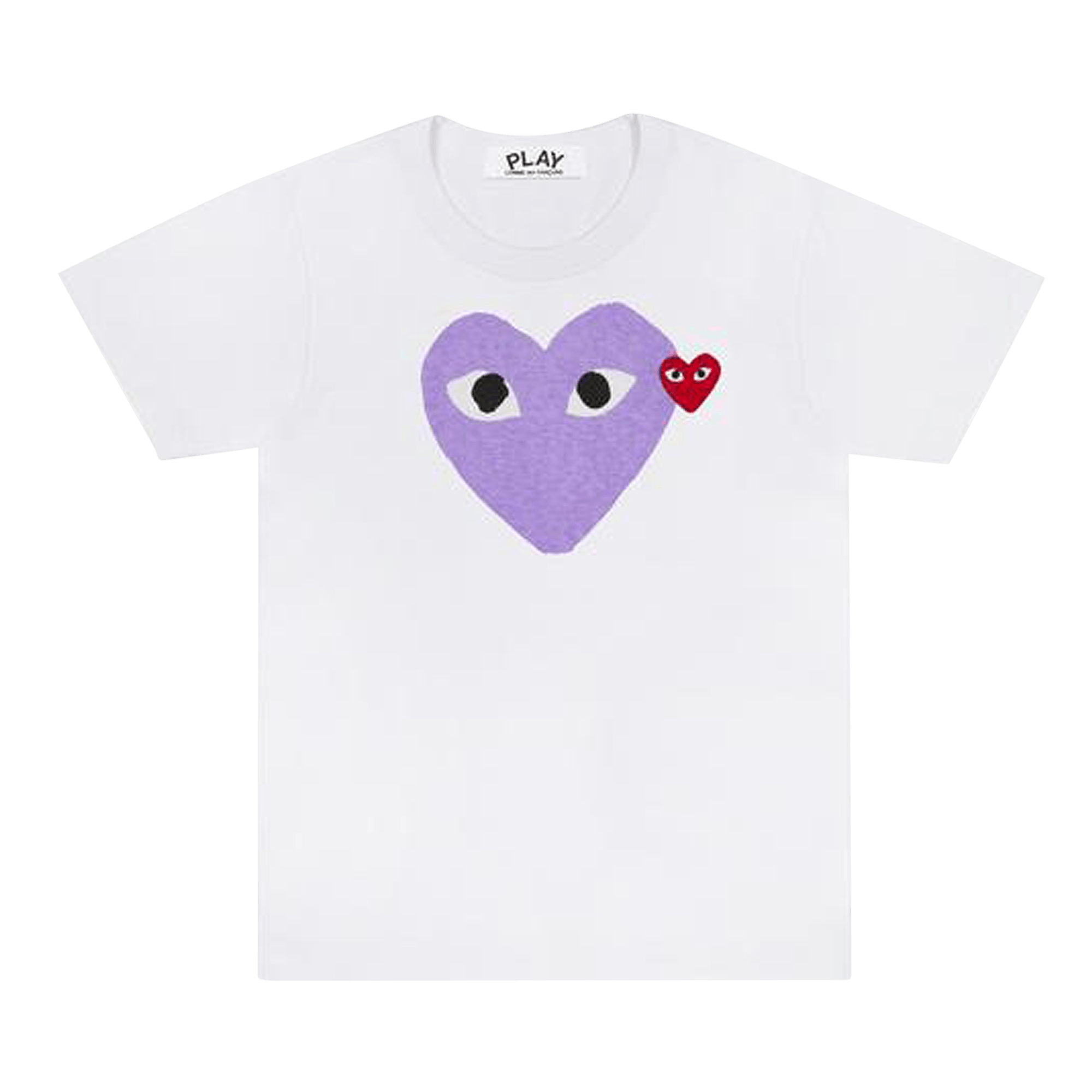 Comme des Garçons PLAY Colored Heart Tee 'White'
