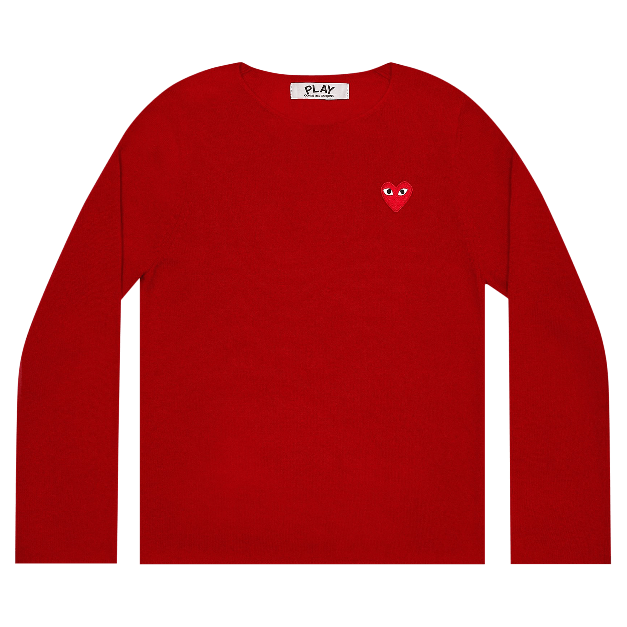 Comme des Garçons PLAY Crewneck Sweater 'Red'