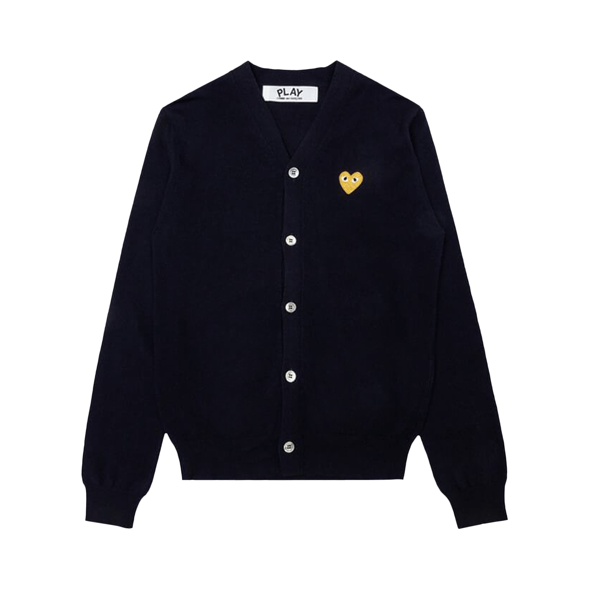 Comme des Garçons PLAY Gold Heart Cardigan 'Navy'