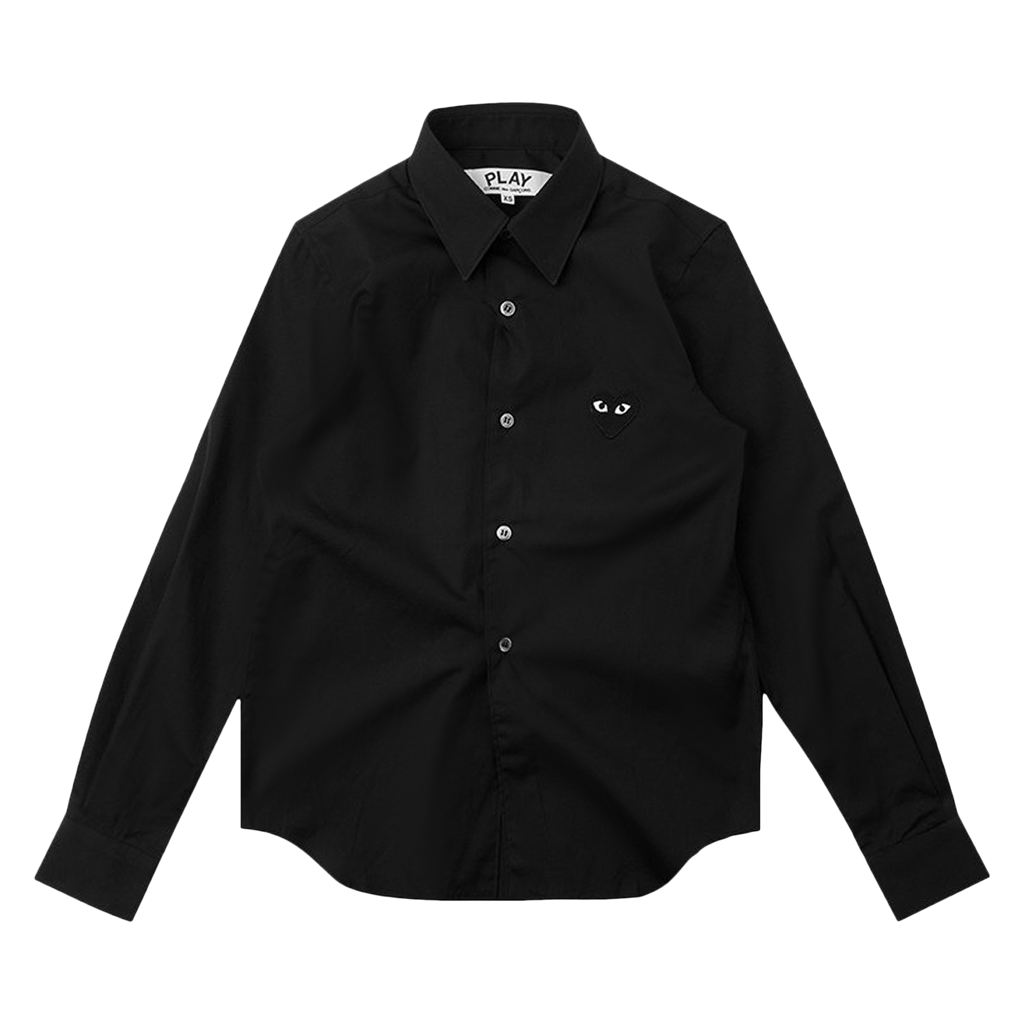 Comme des Garçons PLAY Black Heart Button Up 'Black'