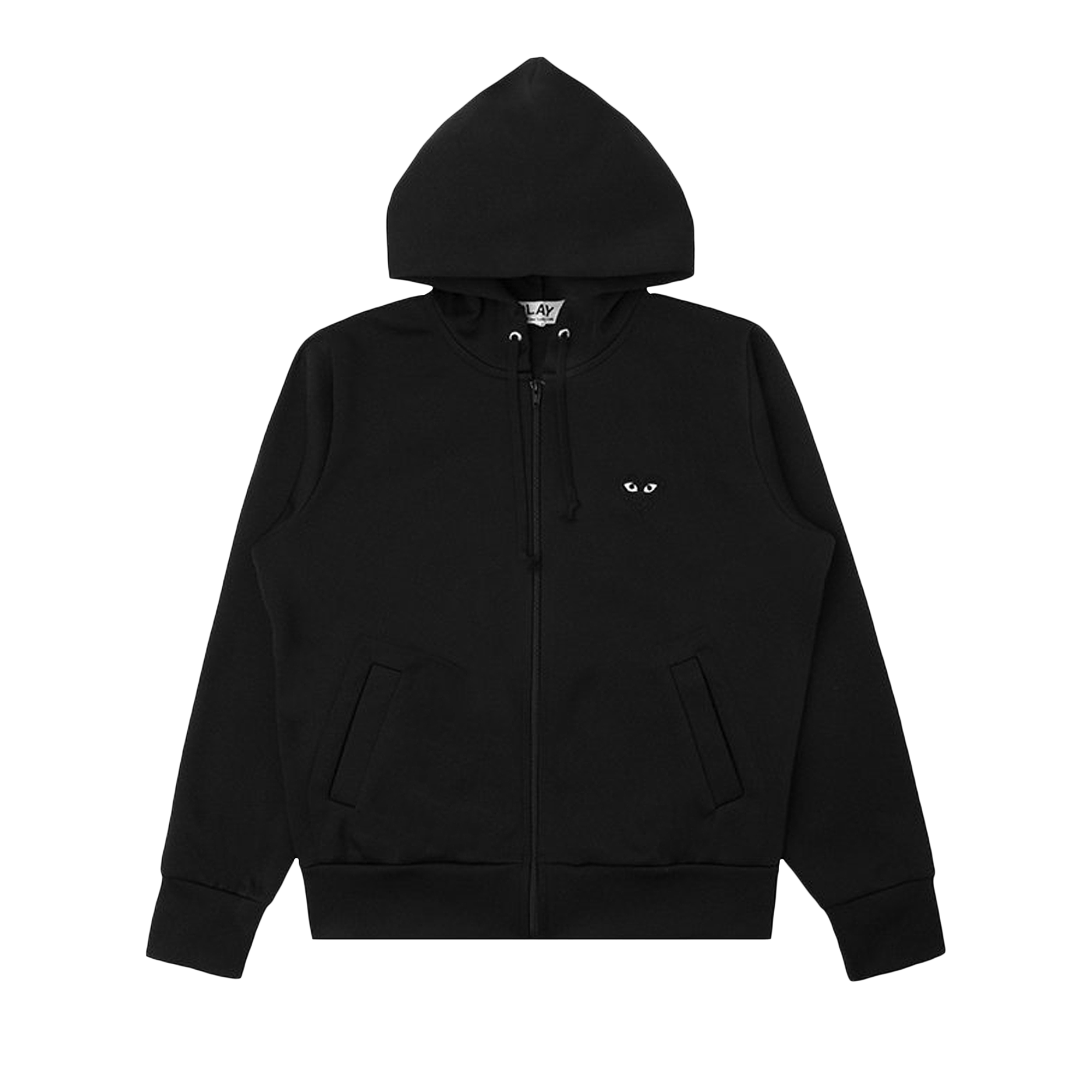 Comme des Garçons PLAY Big Black Heart Hooded Sweatshirt 'Black'