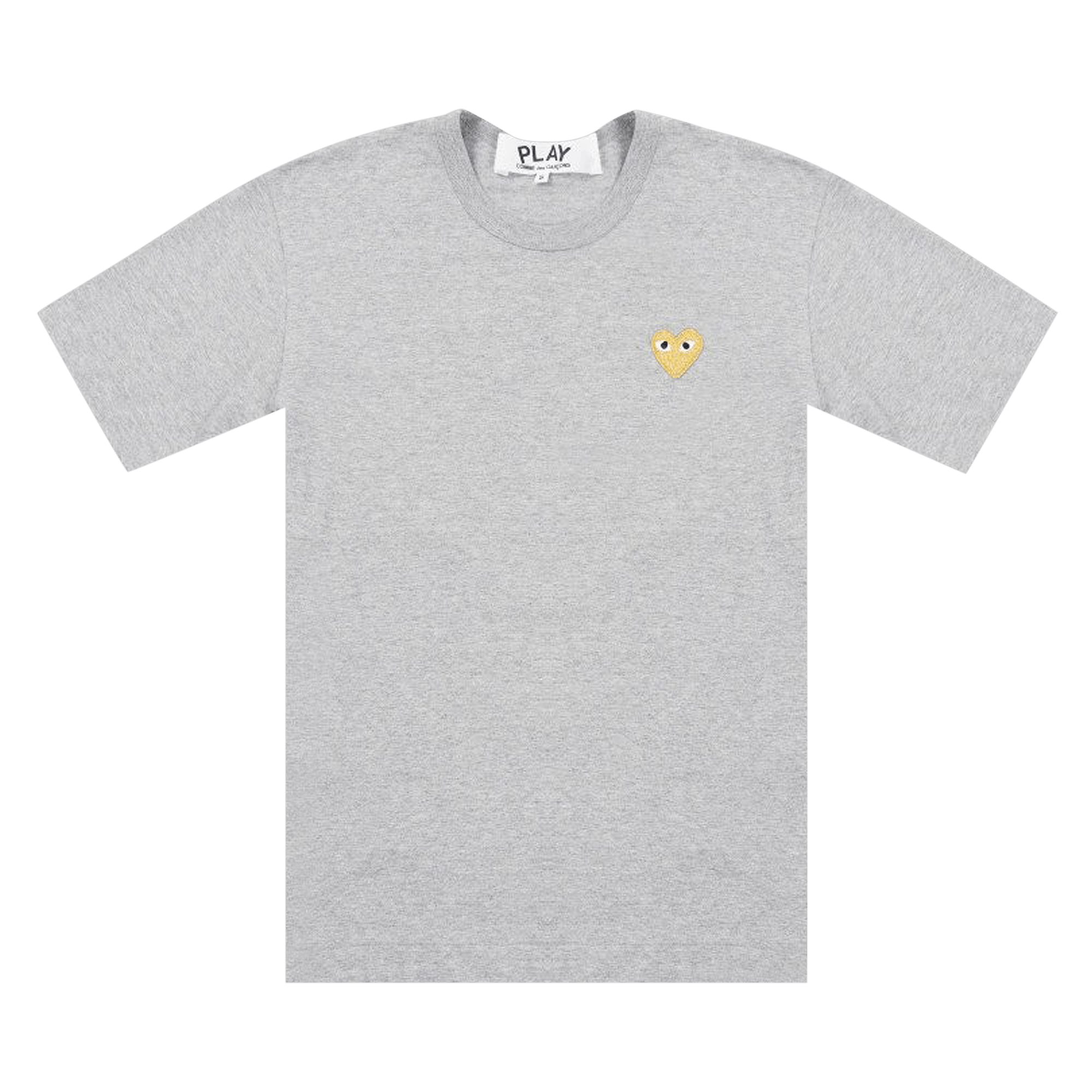 Comme des Garçons PLAY Gold Heart T-Shirt 'Grey'