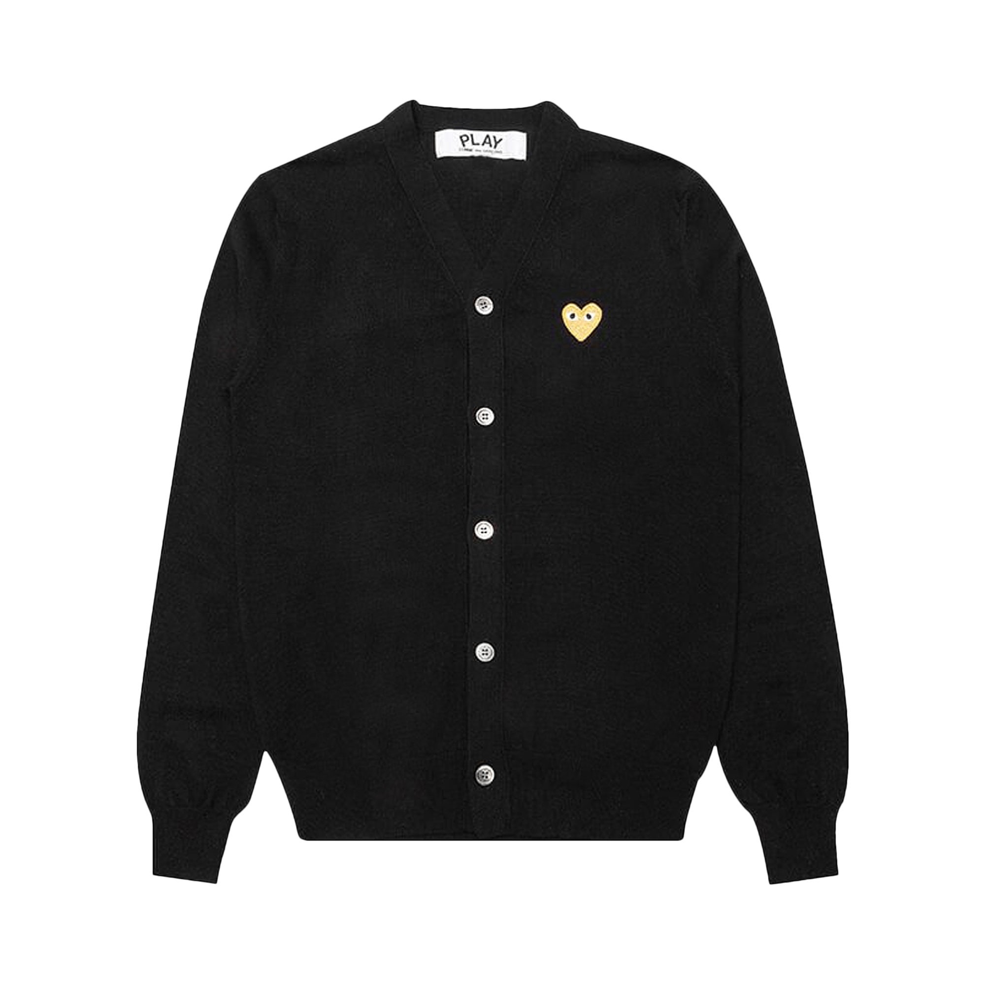 Comme des Garçons PLAY Gold Heart Cardigan 'Black'
