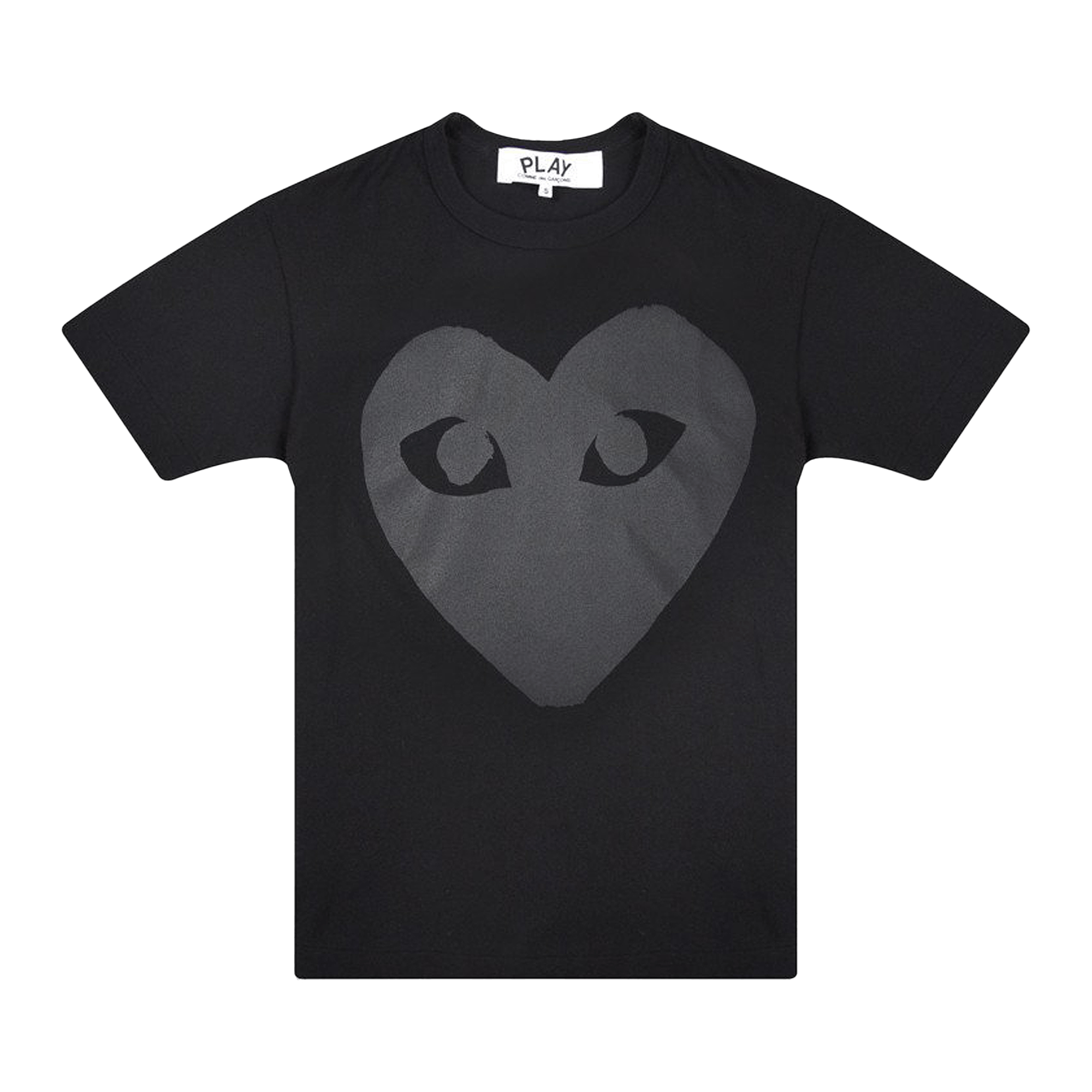 Comme des Garçons PLAY Heart T-Shirt 'Black/Black'