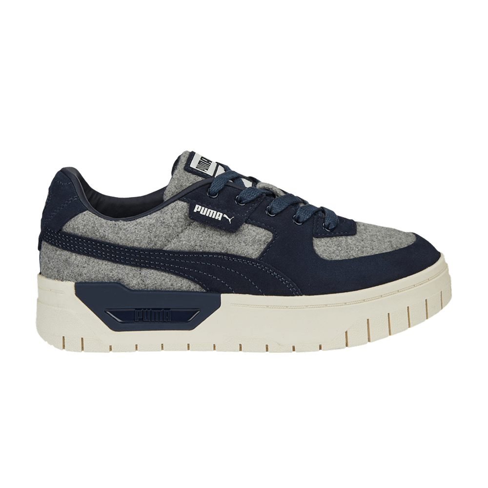 Pre-owned Puma Wmns Cali Dream 'wooly - Parisian Night' In Grey