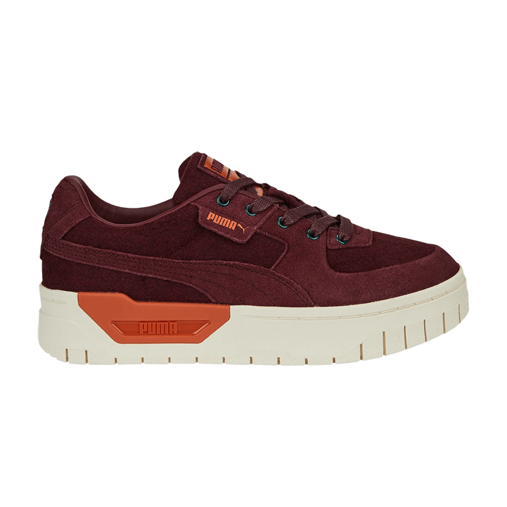 Pre-owned Puma Wmns Cali Dream 'wooly - Aubergine' In Red