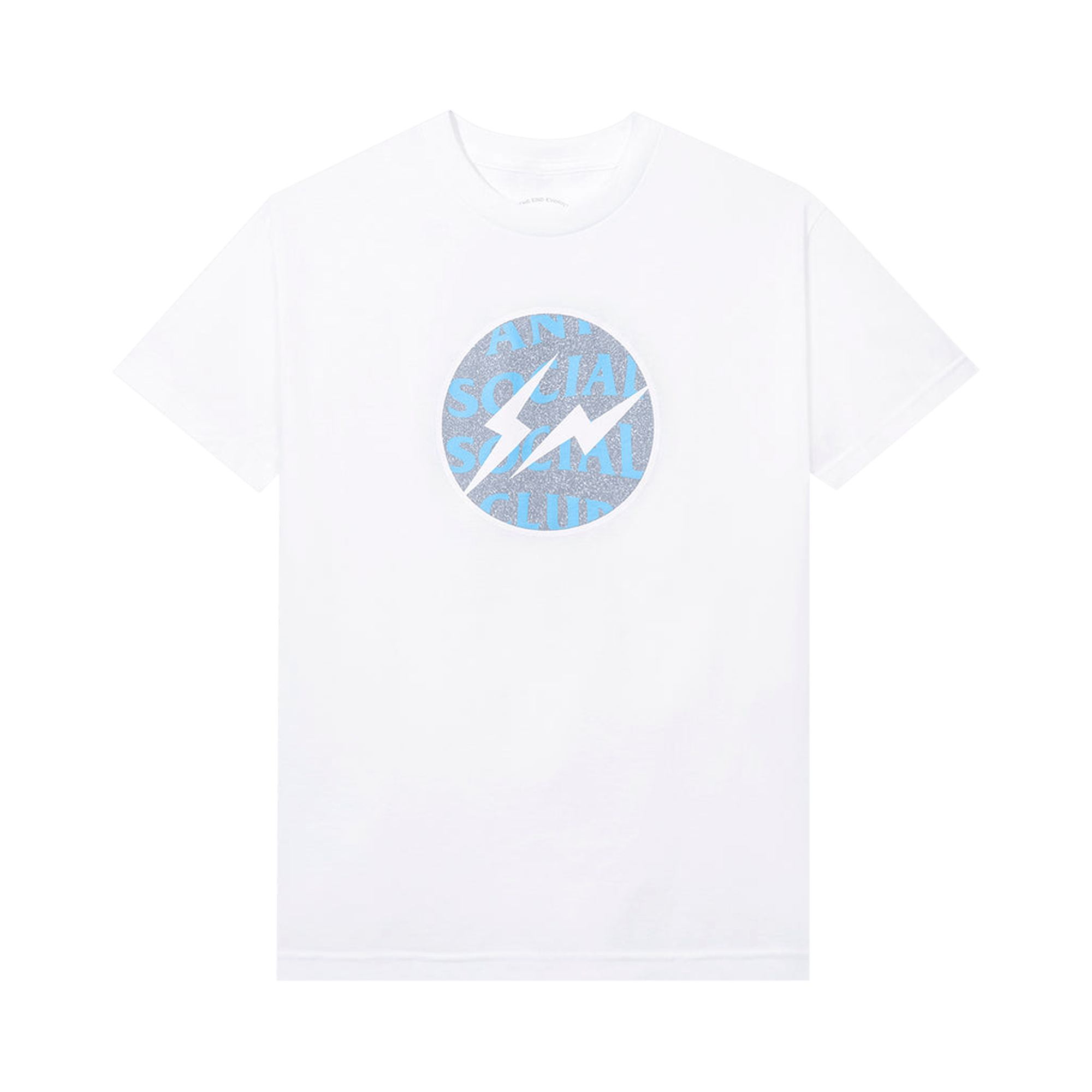 Pre-owned Anti Social Social Club X Fragment Called Interference Tee 'white'
