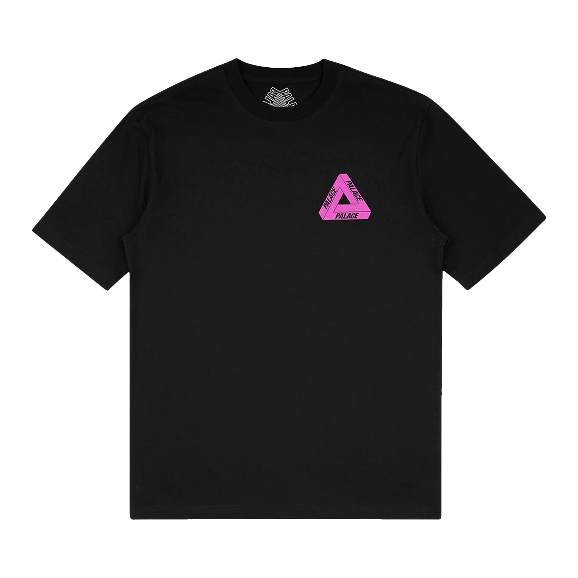 Pre-owned Palace Tri-to-help T-shirt 'black/fuchsia'