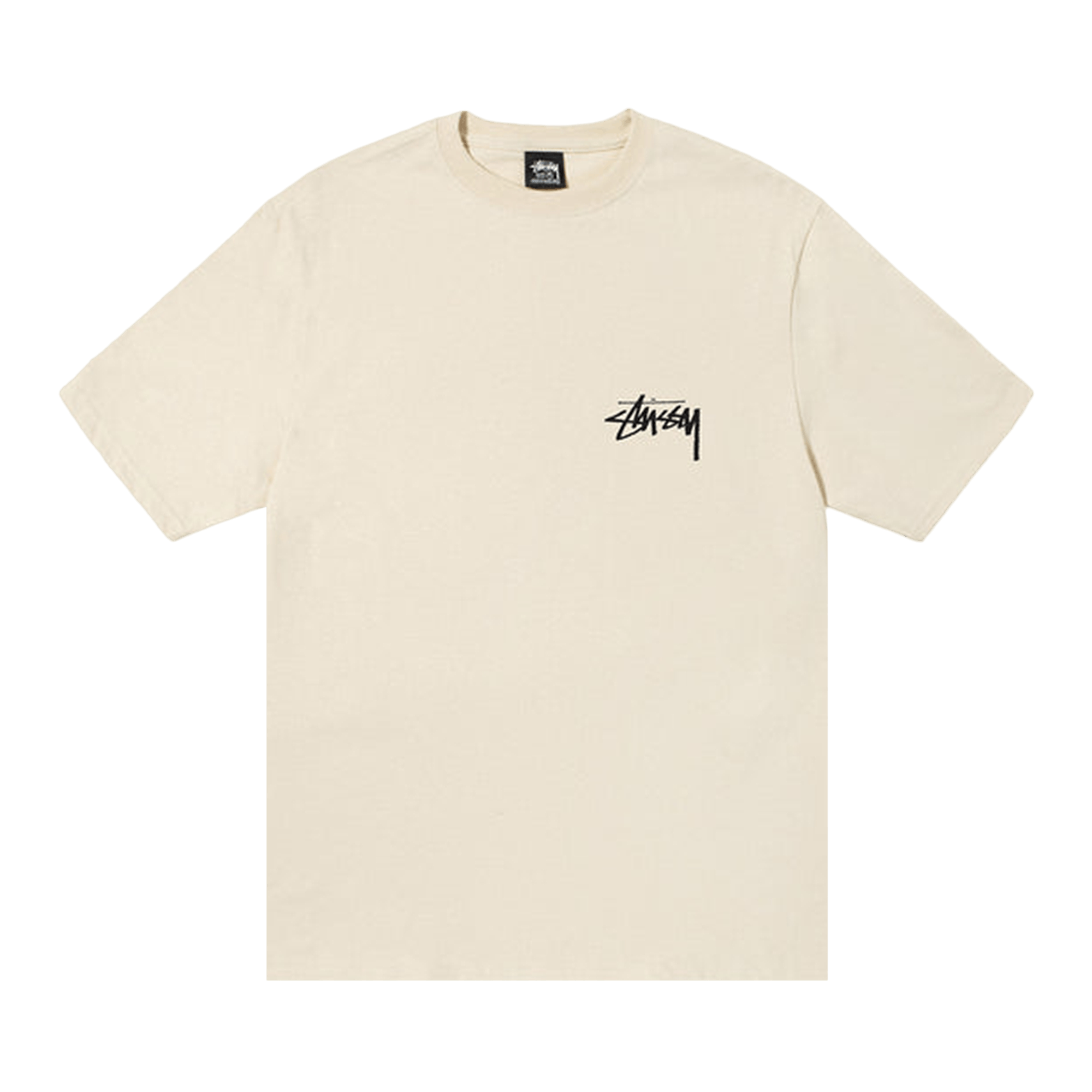 Pre-owned Stussy 8 Ball Fade Tee 'putty' In Cream
