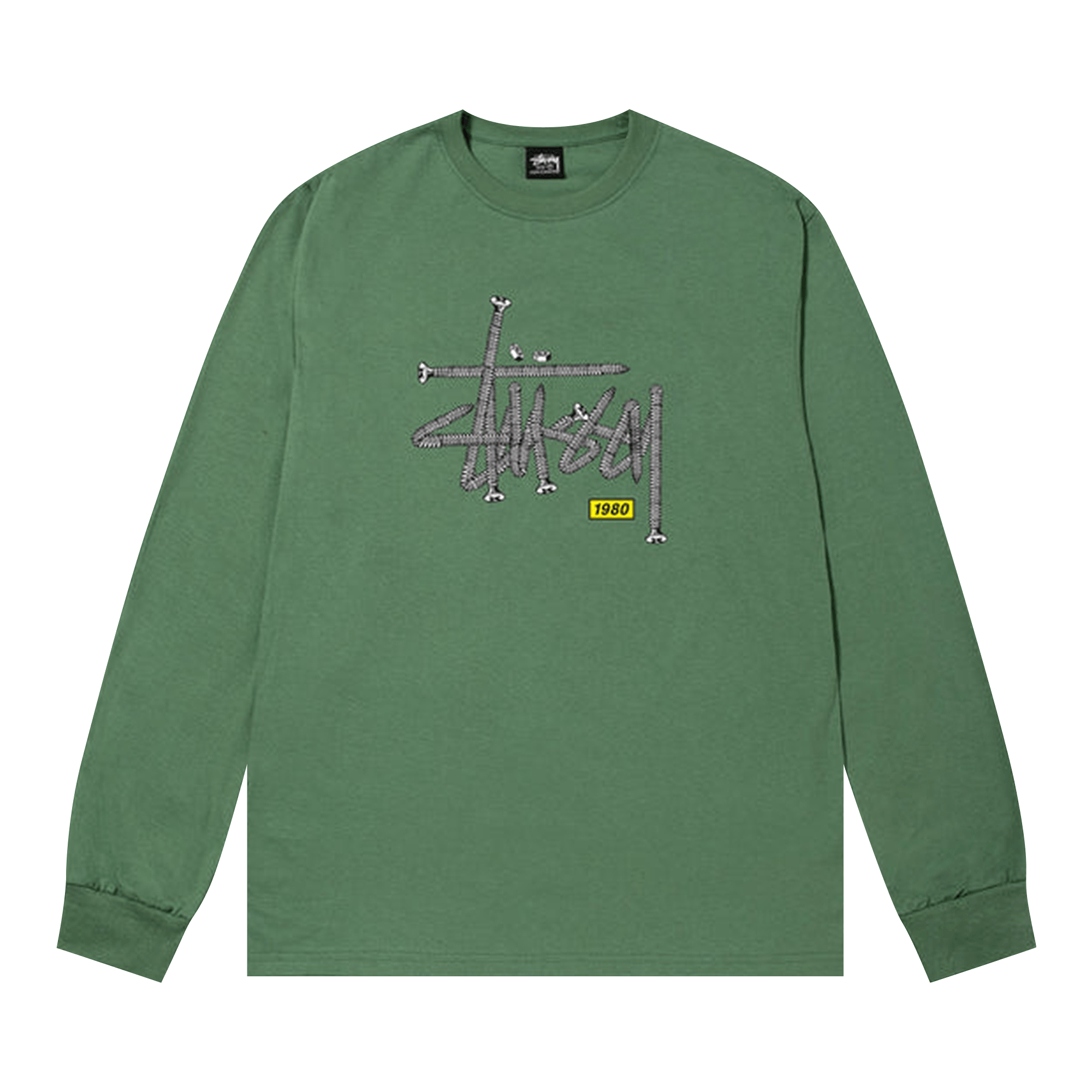 Stussy Hardware Long-Sleeve Tee 'Sage'